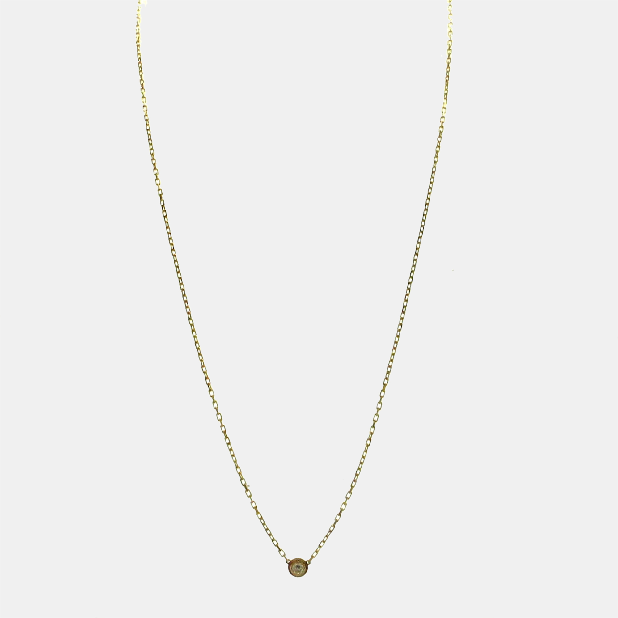 

Cartier Cartier D'amour Necklace 18K Yellow Gold Diamond Necklace