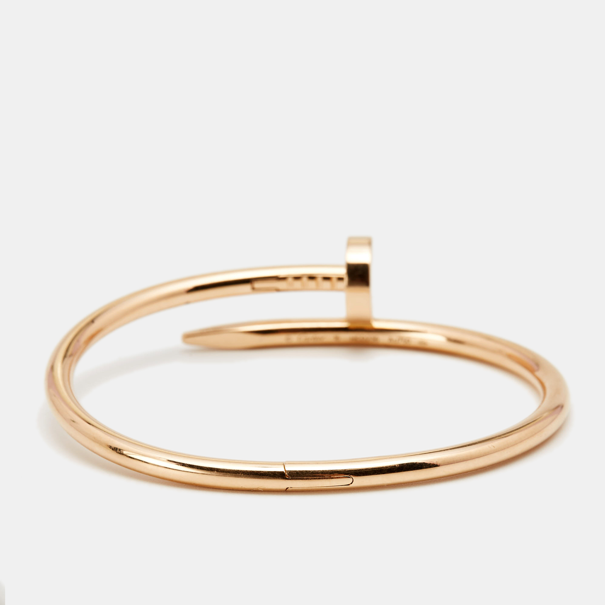 

Cartier Juste Un Clou 18k Rose Gold Bracelet 16