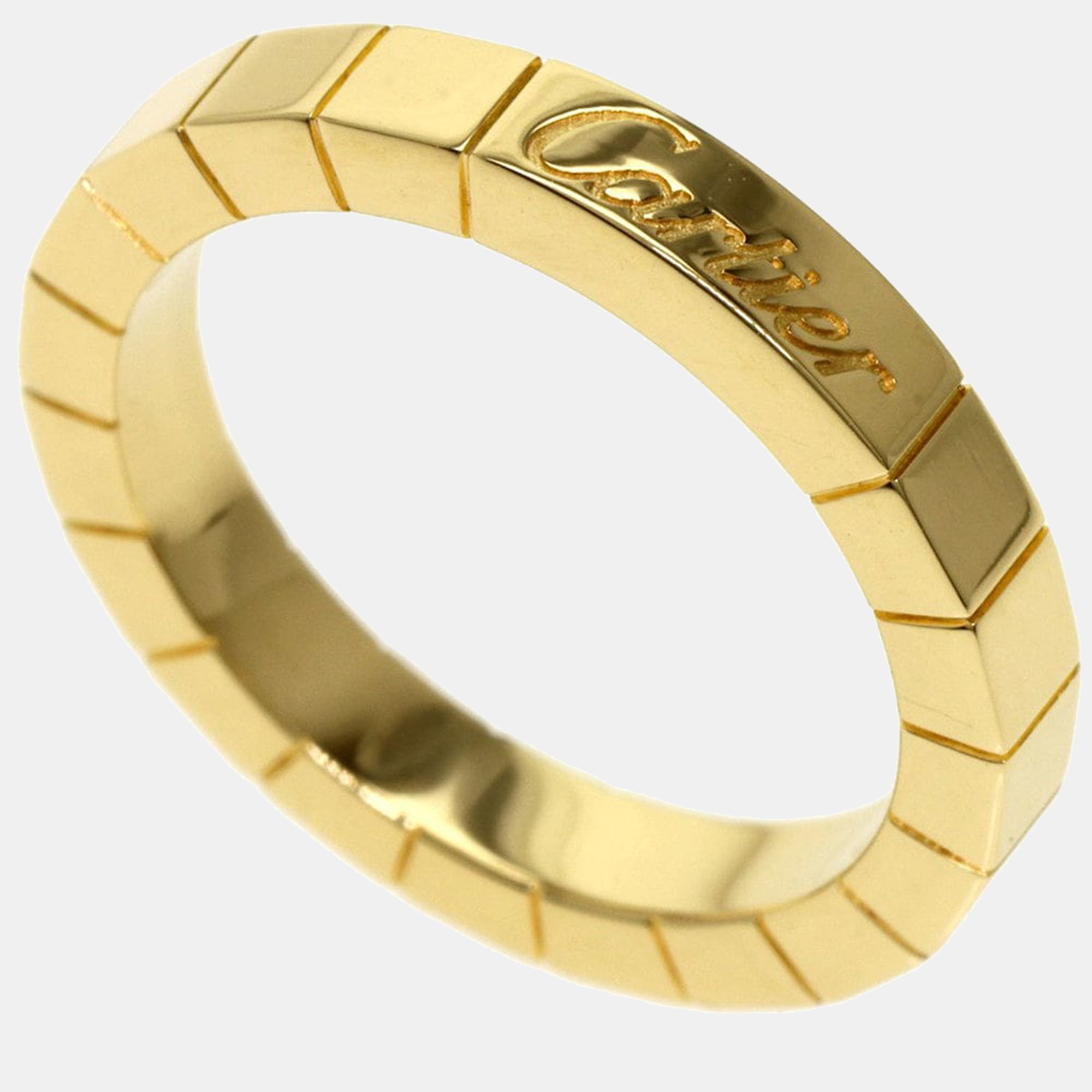 

Cartier Lanieres 18K Yellow Gold Ring EU 50