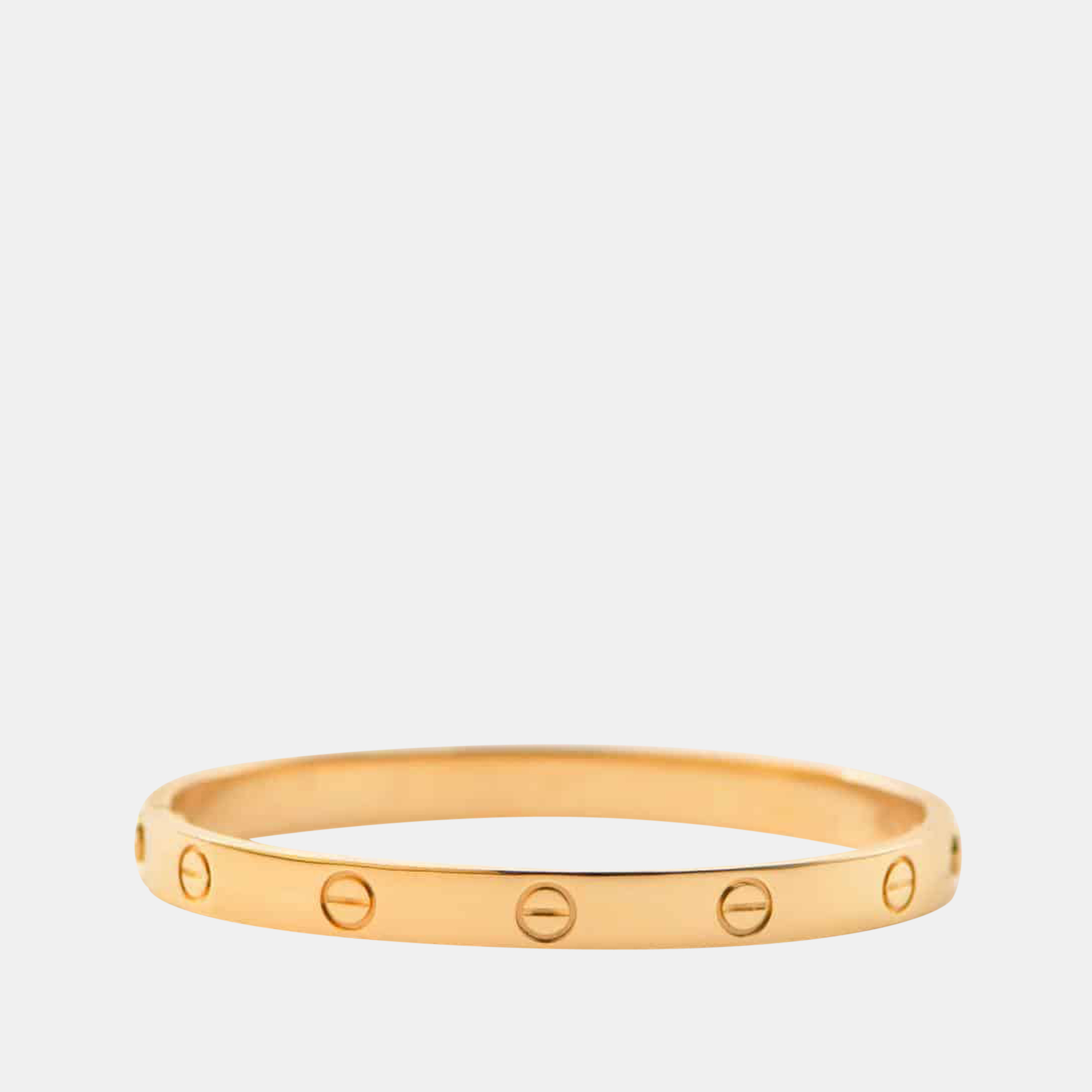 

Cartier Love Bracelet 18K Yellow Gold Size