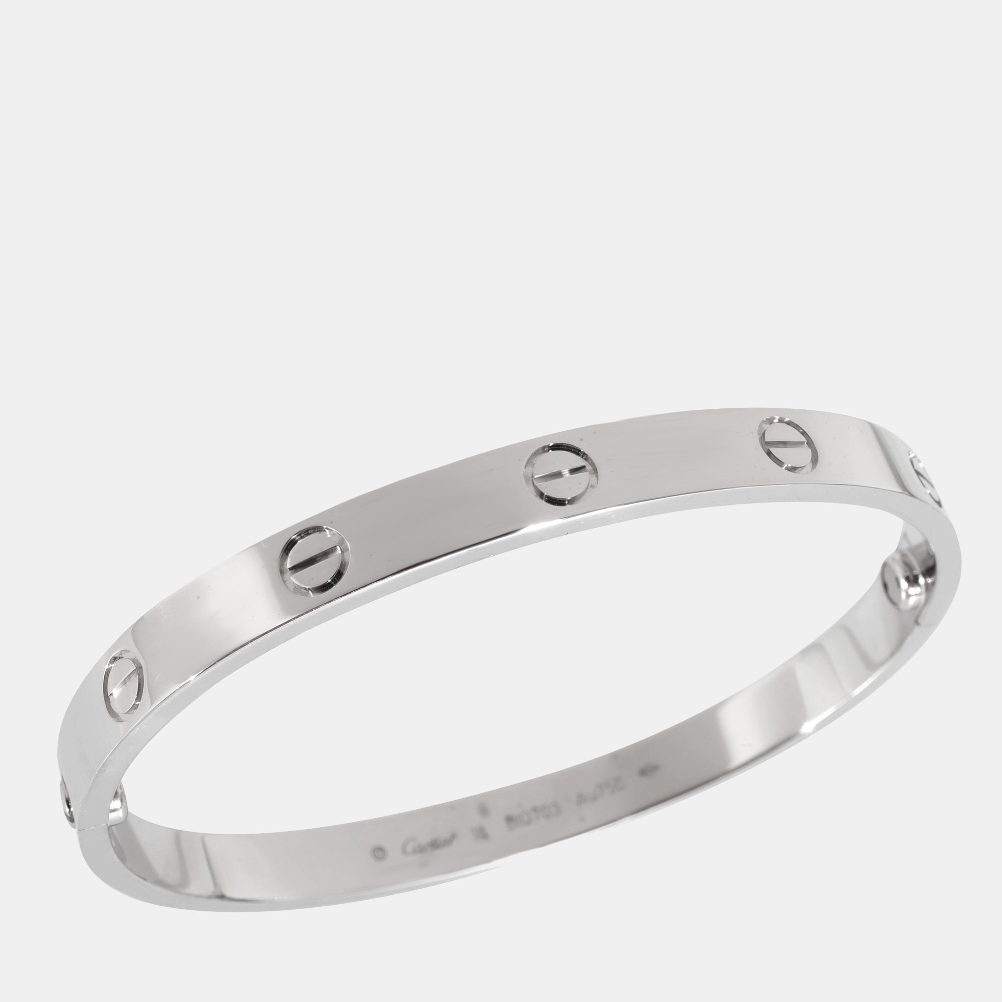 

Cartier Love Bracelet in 18k White Gold