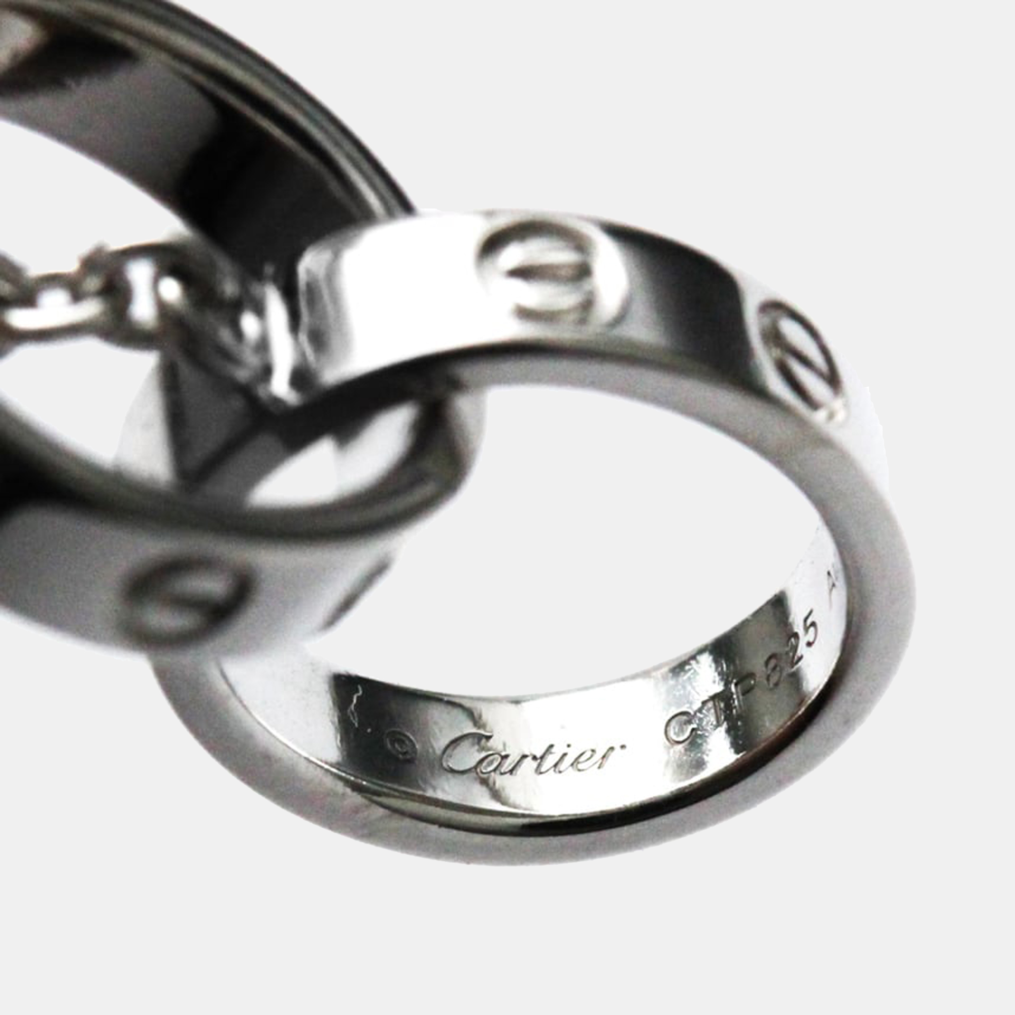 

Cartier Love 18K White Gold Bracelet 17