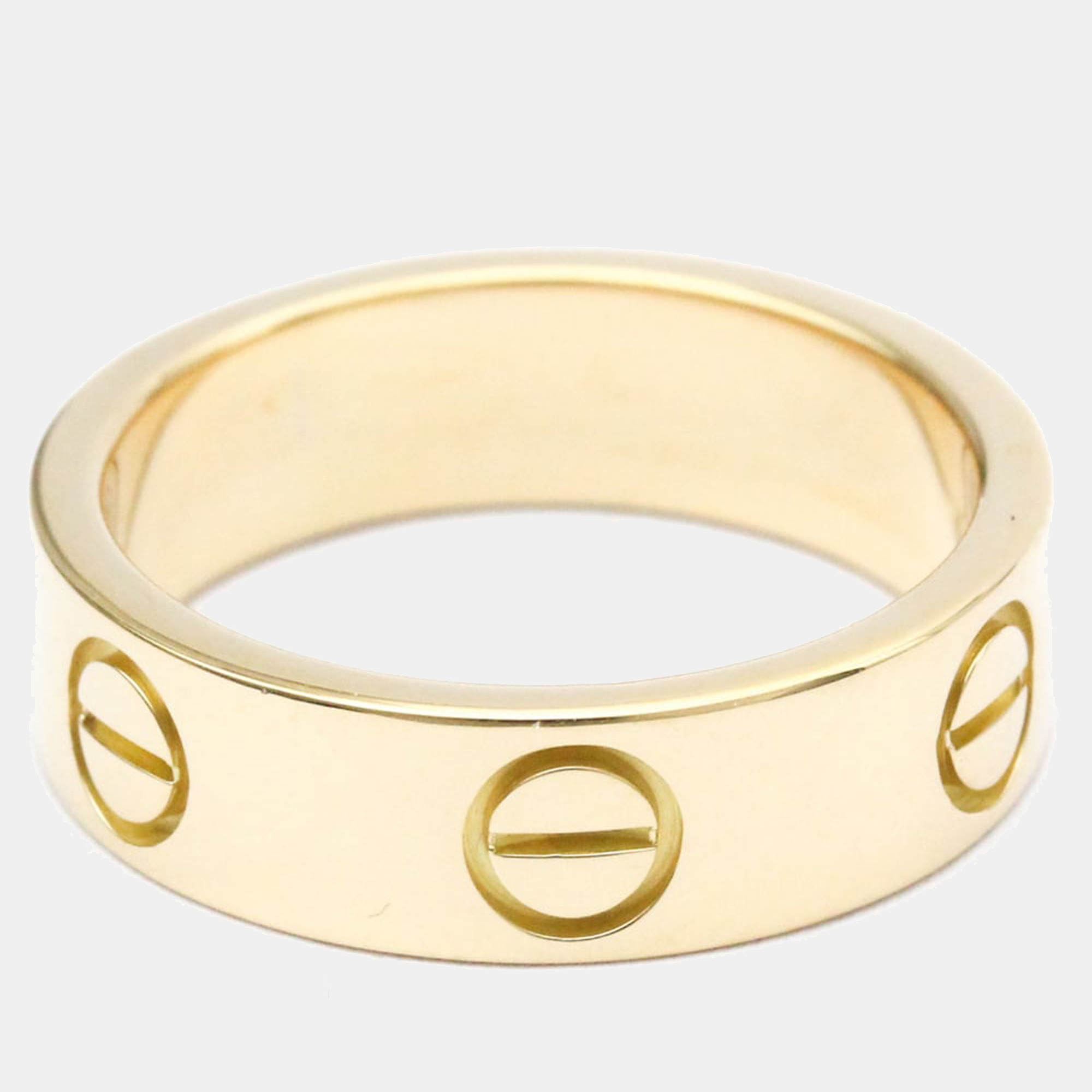 

Cartier Love 18K Yellow Gold Ring EU 51