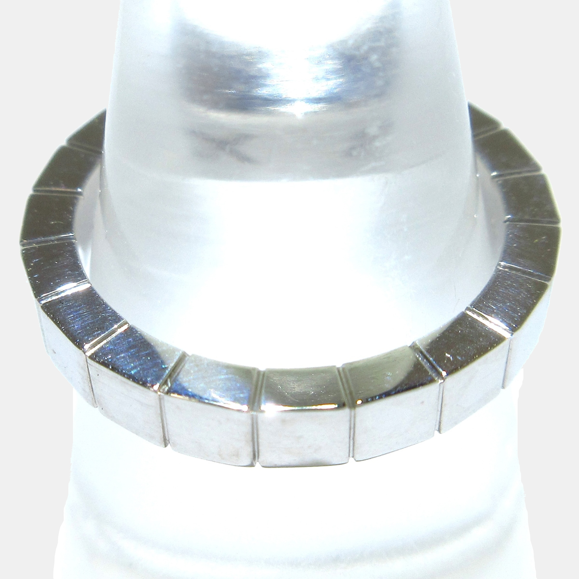 

Cartier Lanieres 18K White Gold Ring EU 50