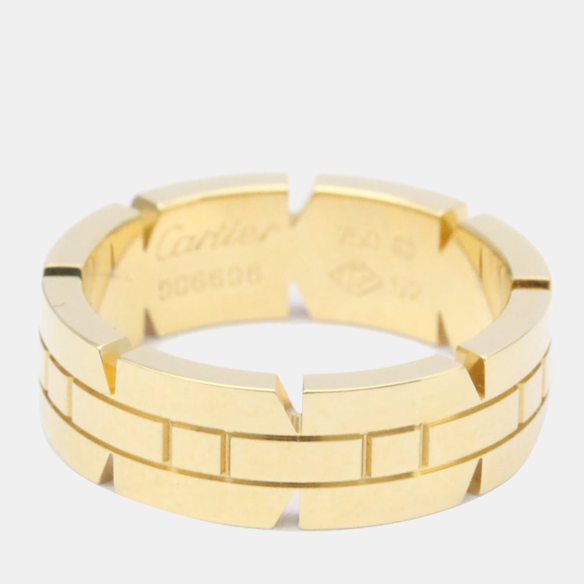 

Cartier Tank Francaise 18K Yellow Gold Ring EU 52