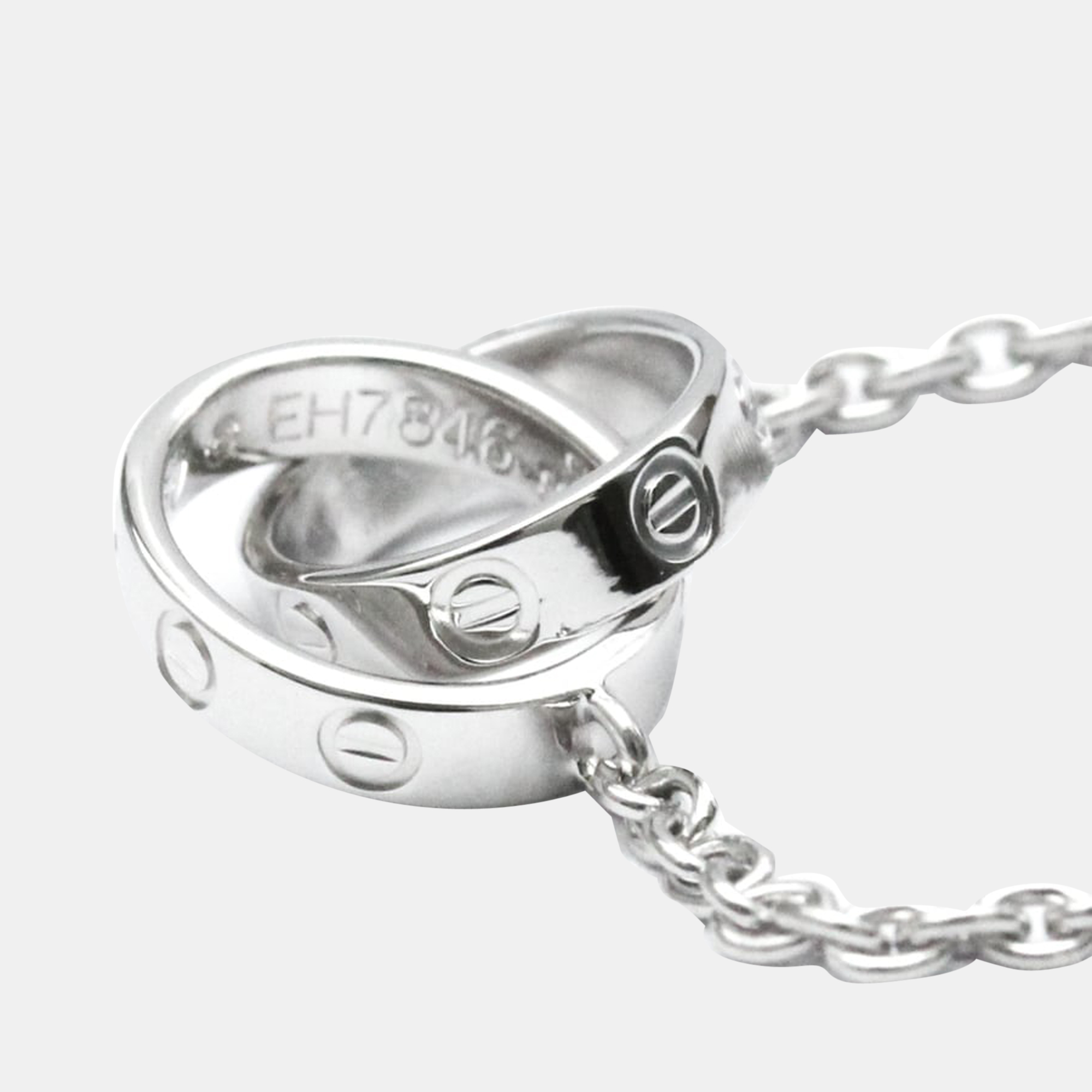 

Cartier Love 18K White Gold Bracelet 17