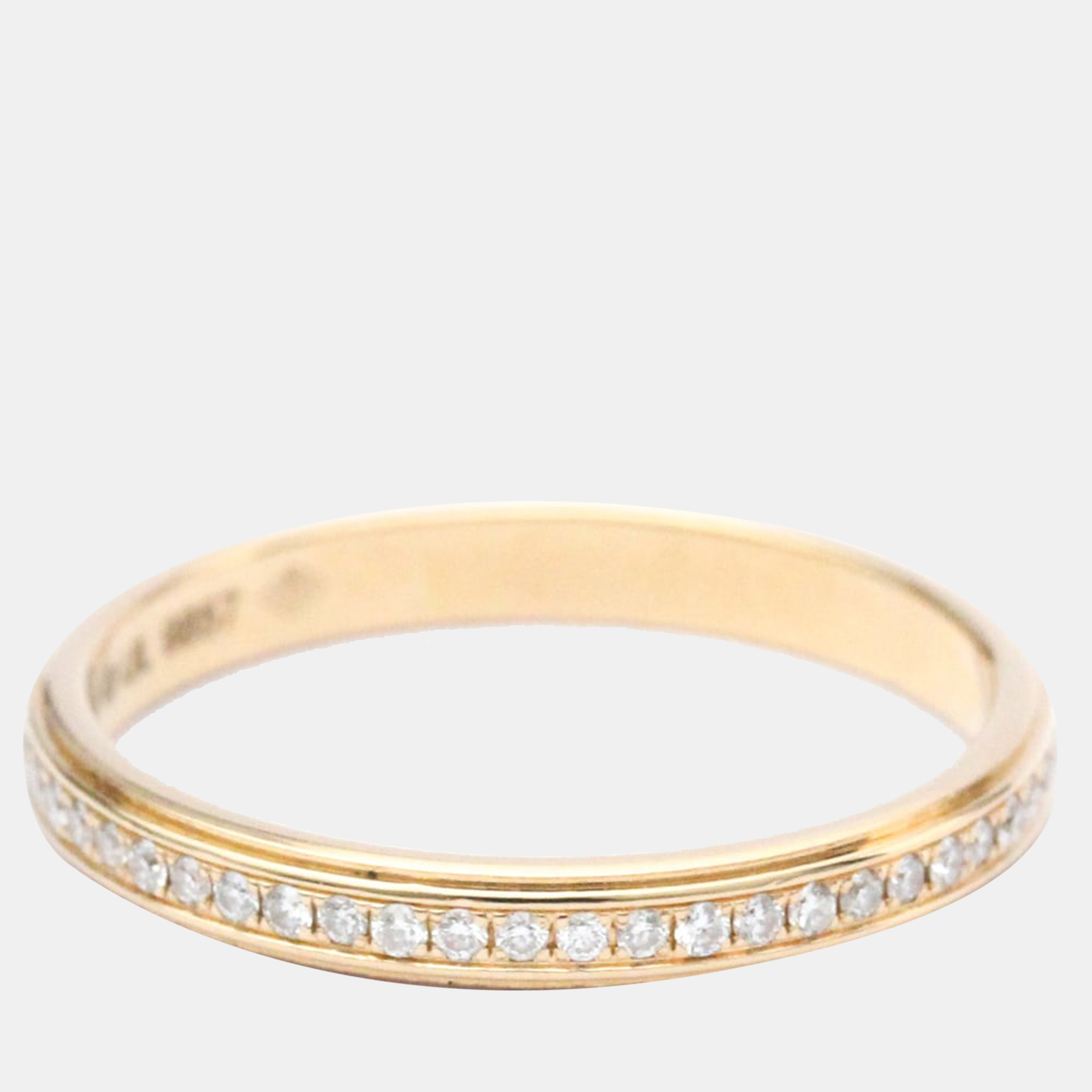 

Cartier D'amour 18K Rose Gold Diamond Ring EU 49