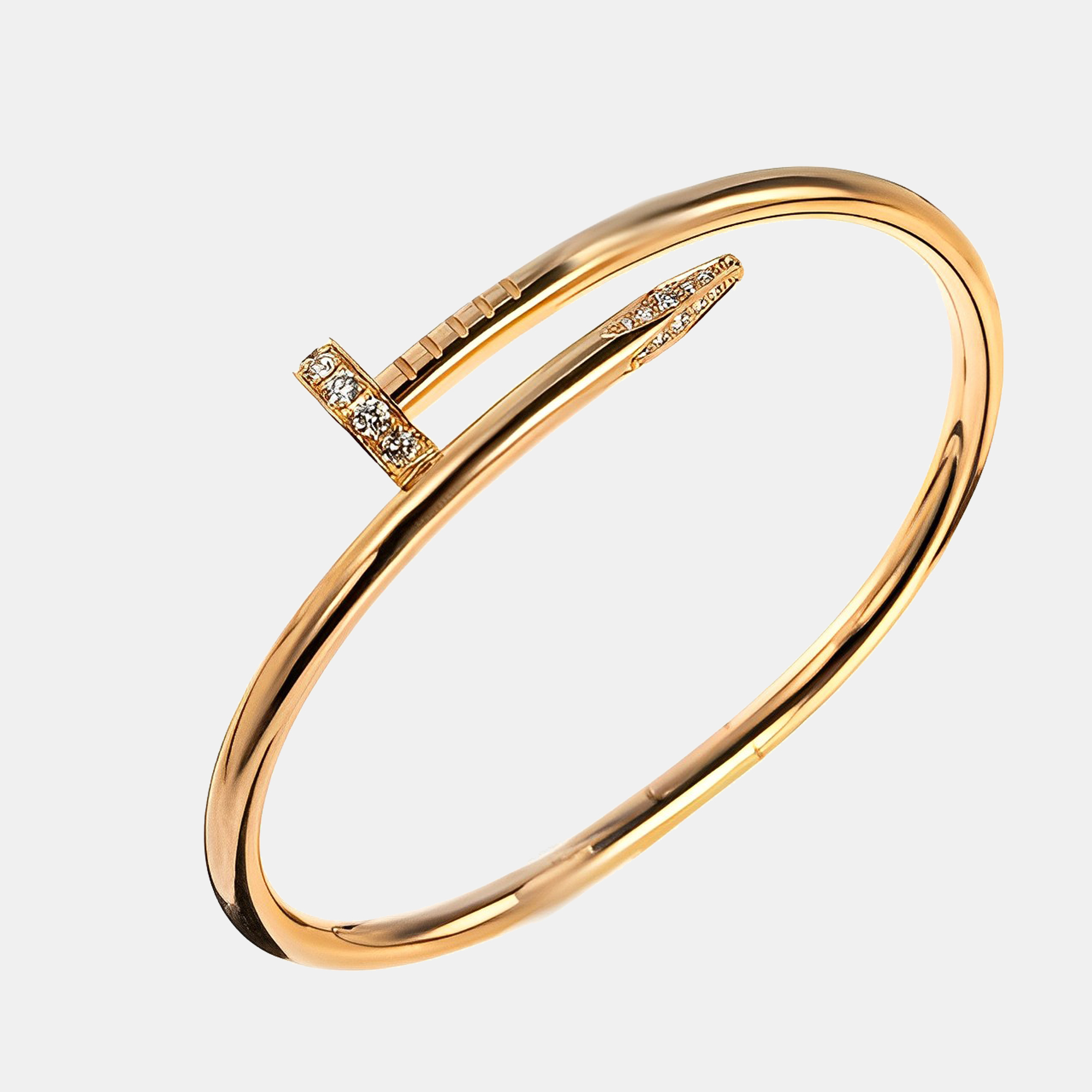 

Cartier Juste un Clou Diamond Bracelet Rose Gold Size