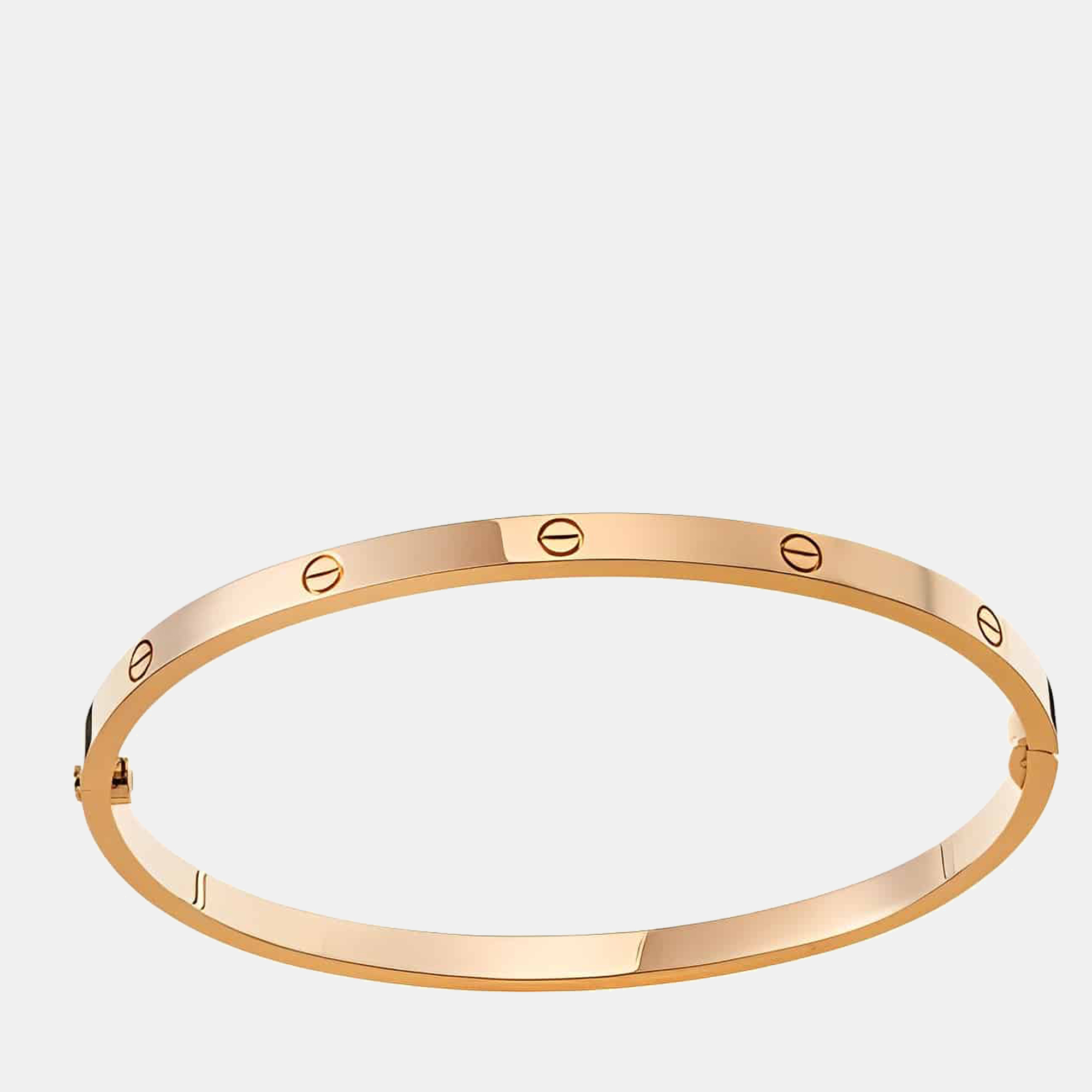 

Cartier Love Bracelet Small Model 18k Rose Gold Size