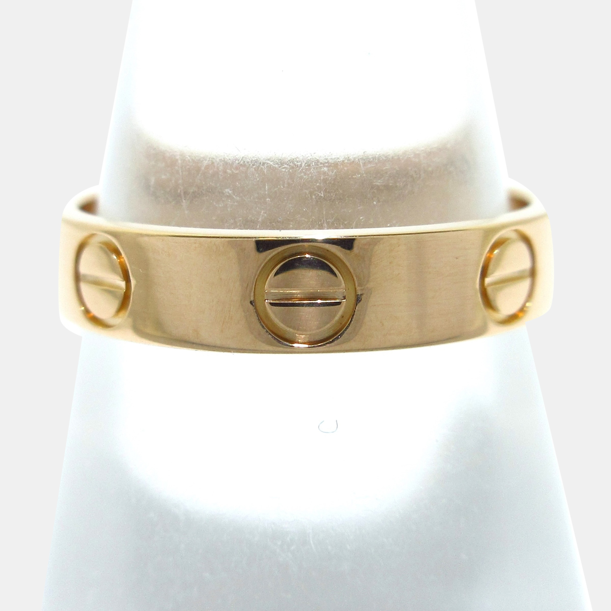 

Cartier Love 18K Rose Gold Ring EU 48