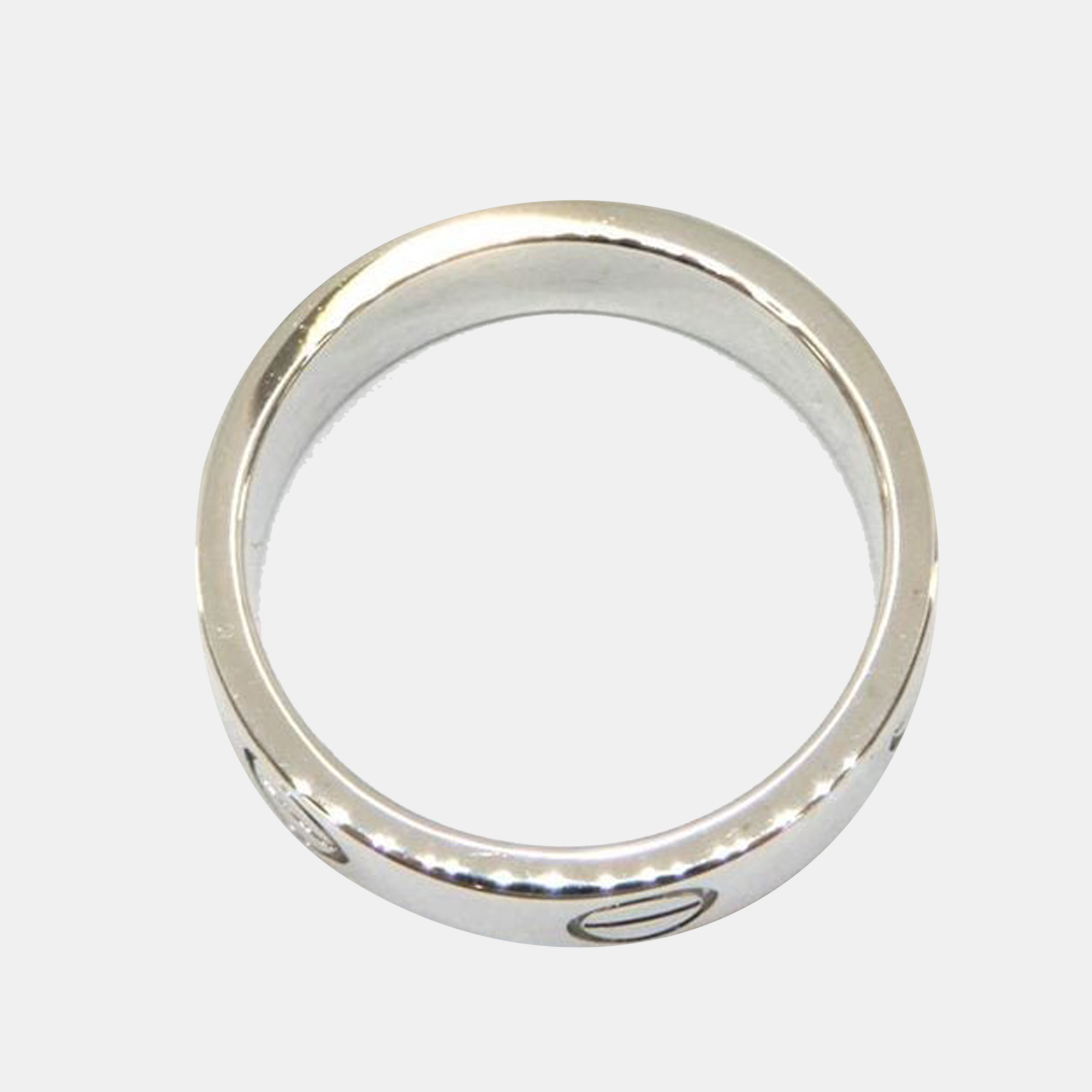 

Cartier Love Vintage 18K White Gold Ring EU 53