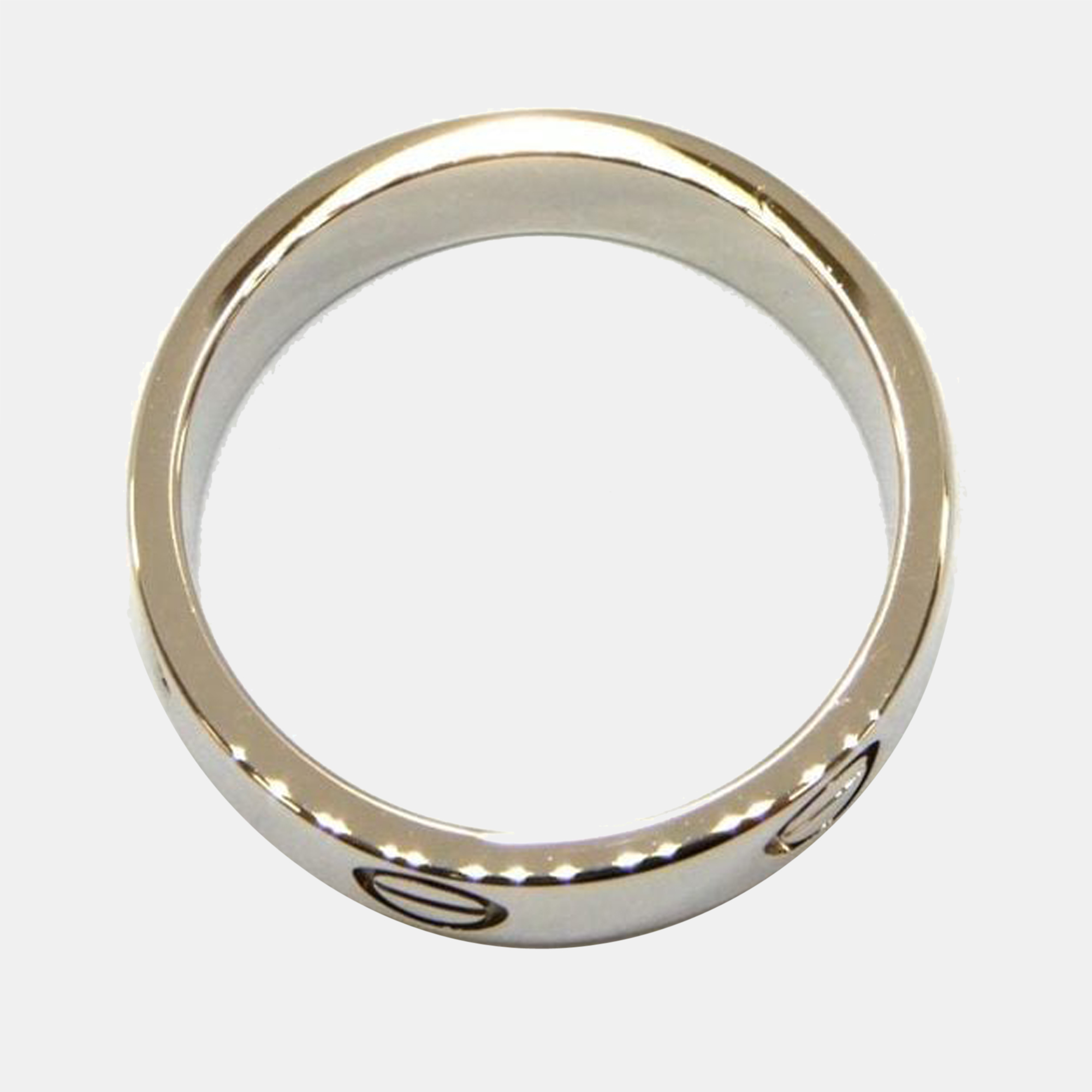 

Cartier Love 18K White Gold Ring EU 55