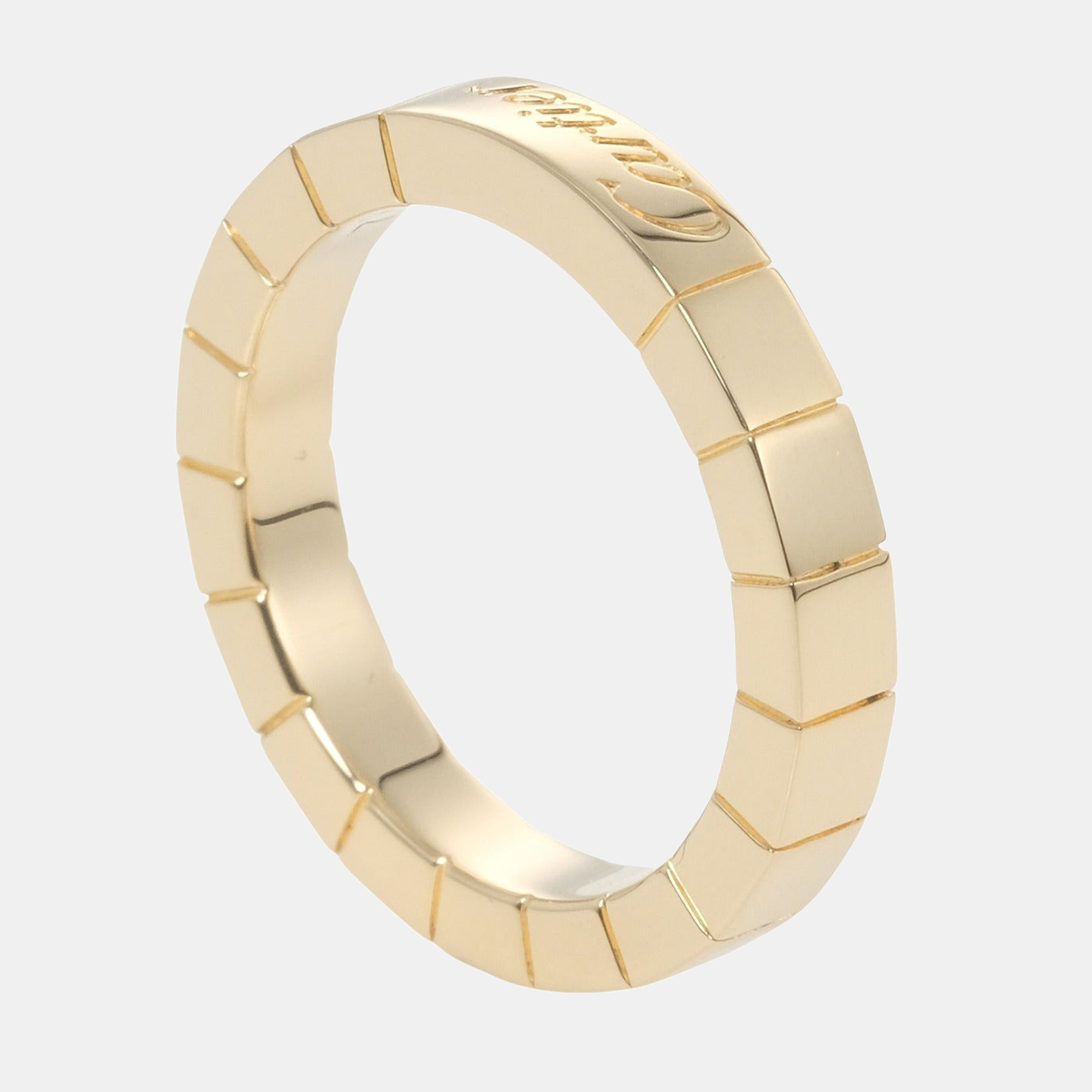 

Cartier Lanieres 18K Yellow Gold Ring EU 48