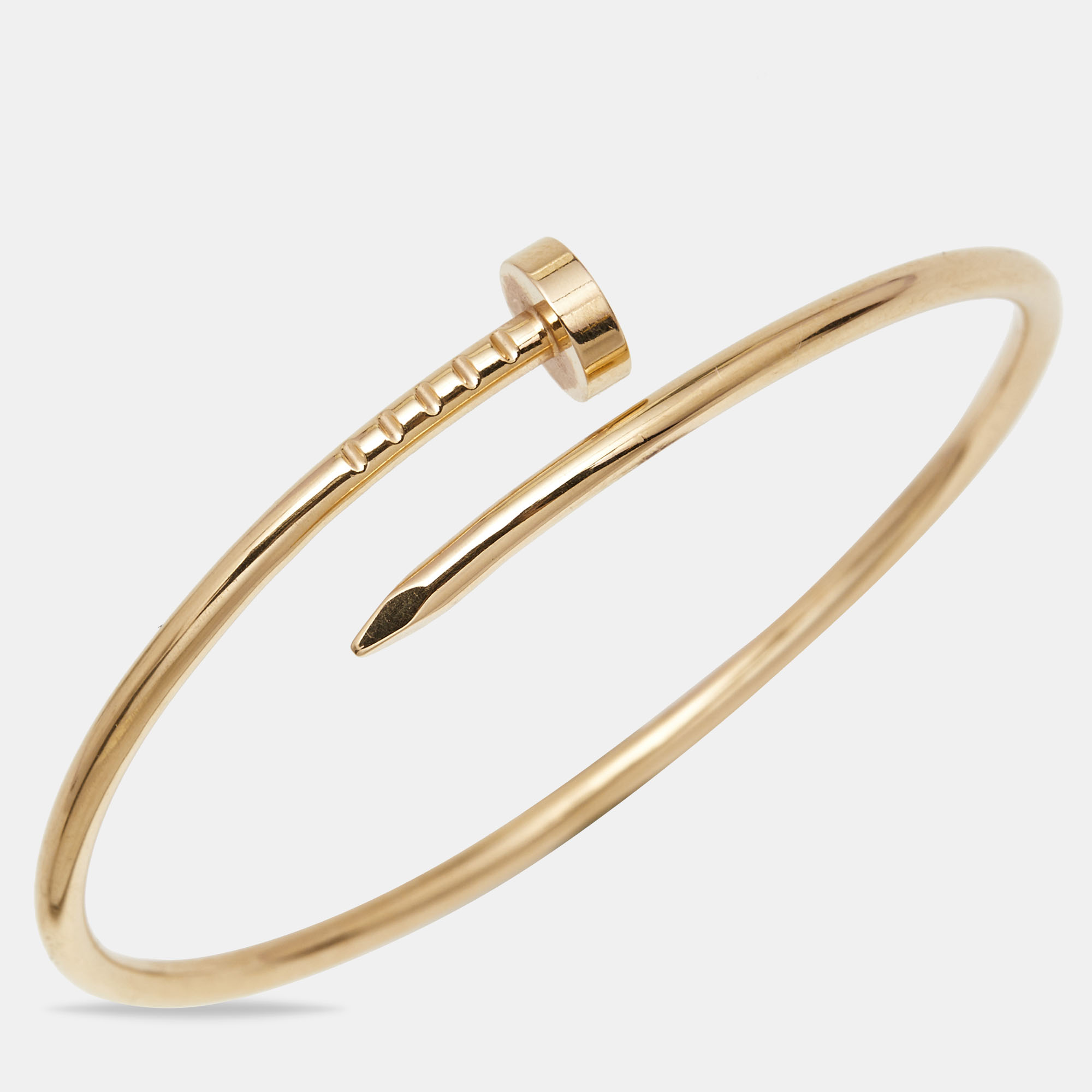 

Cartier Juste Un Clou 18k Rose Gold Small Model Bracelet 15