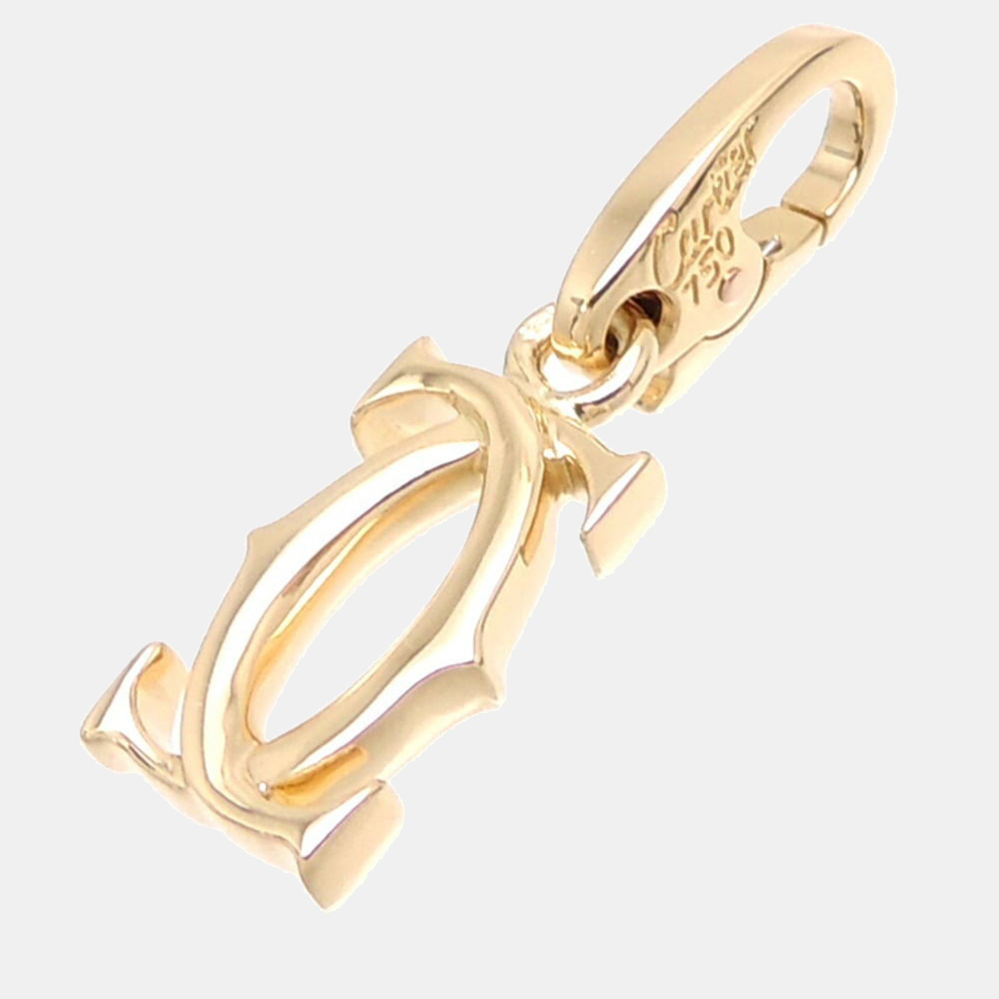 

Cartier Double C 18K Yellow Gold Charms and Pendants