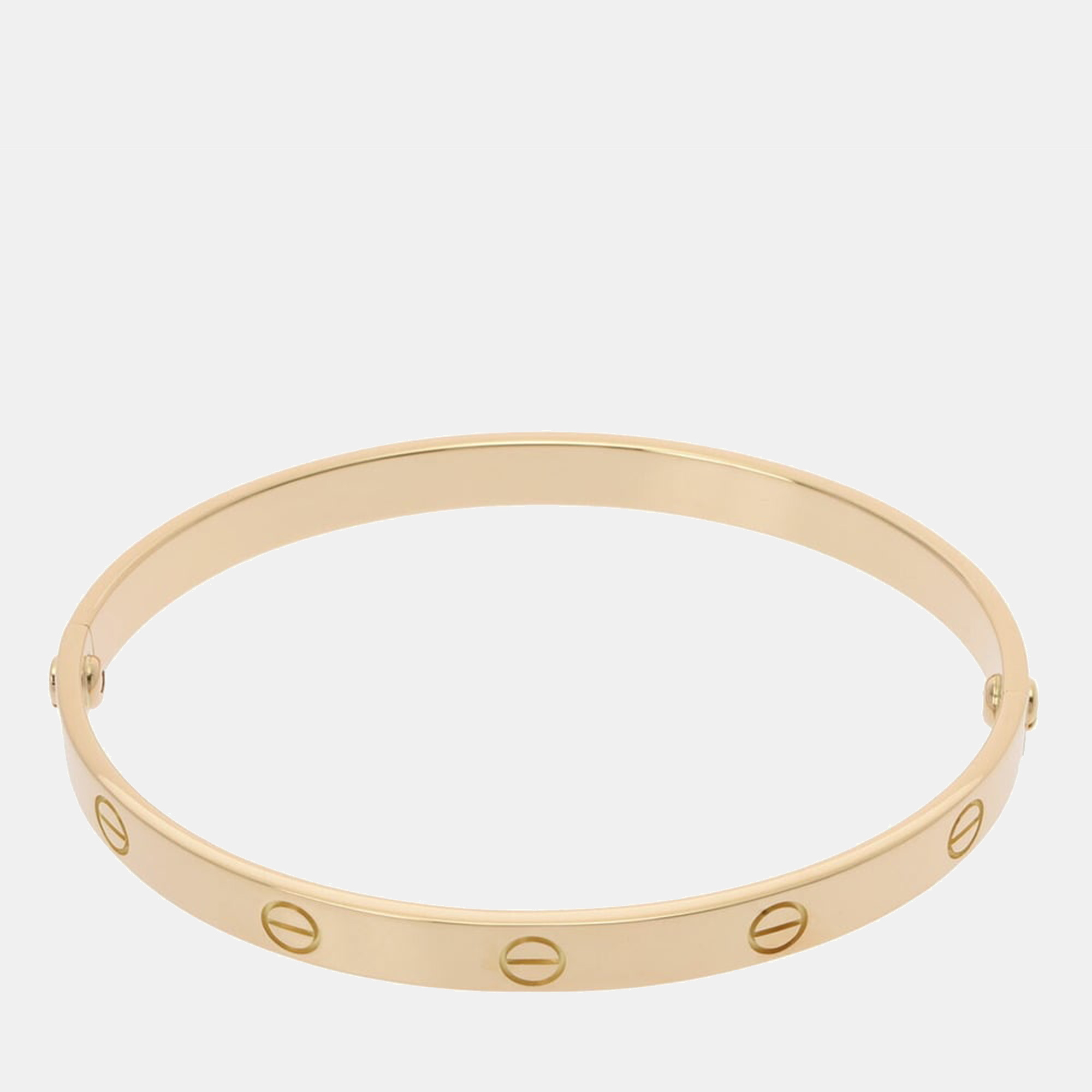 

Cartier Love 18K Yellow Gold Bracelet 20