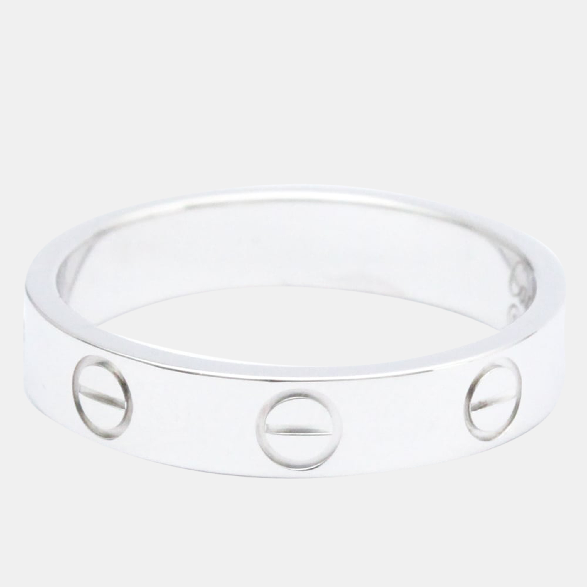 

Cartier Love 18K White Gold Ring EU
