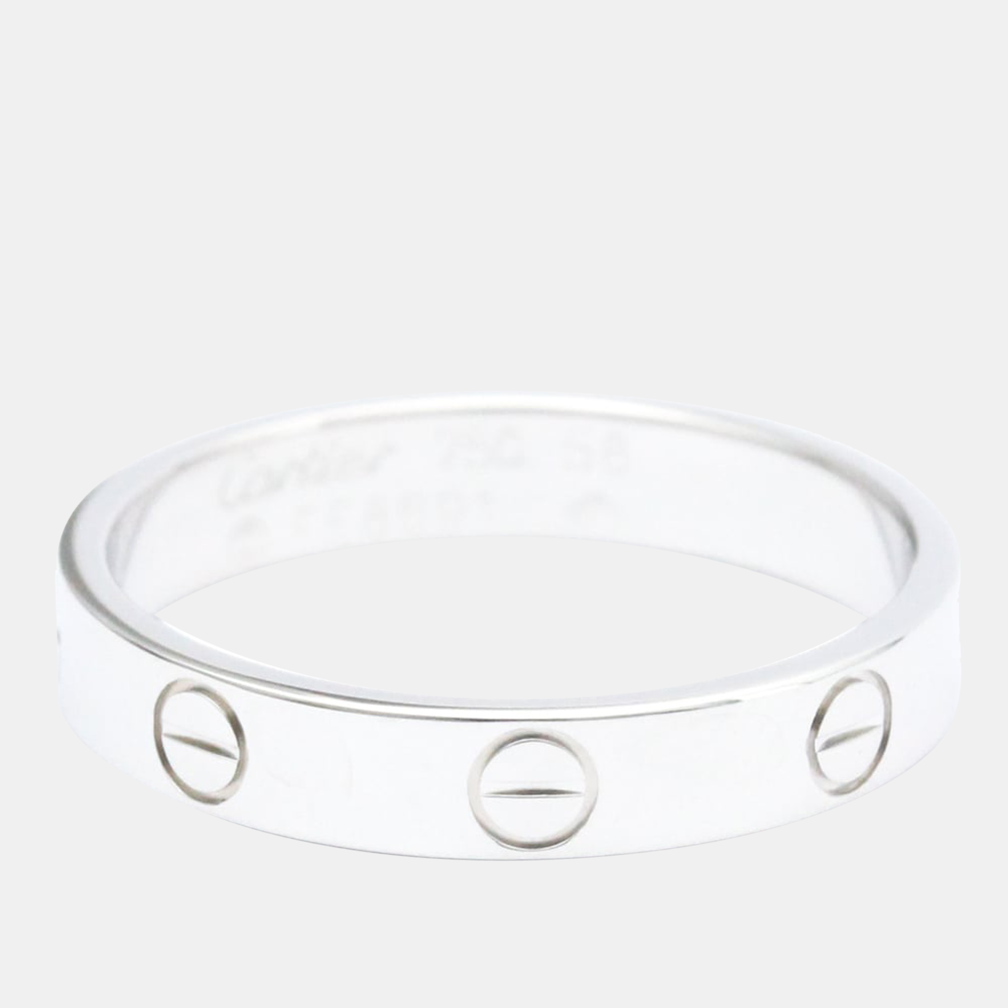 

Cartier Love 18K White Gold Ring EU