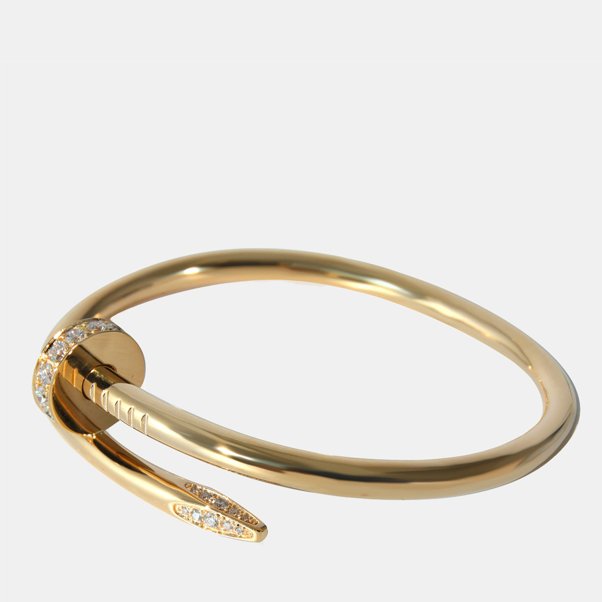 

Cartier Juste Un Clou Bracelet in 18k Yellow Gold 0.58 CTW