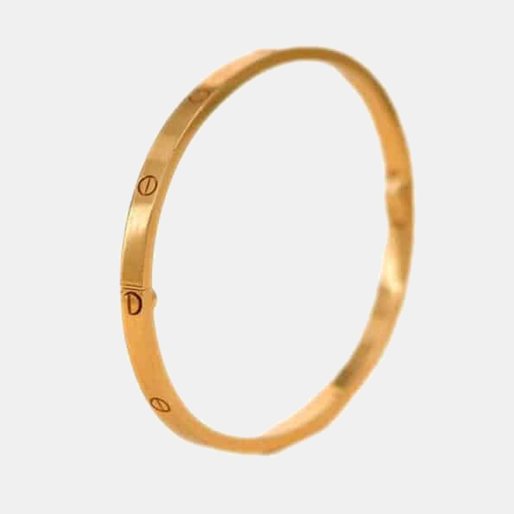 

Cartier Love Bracelet Small Model 18K Yellow Gold Size