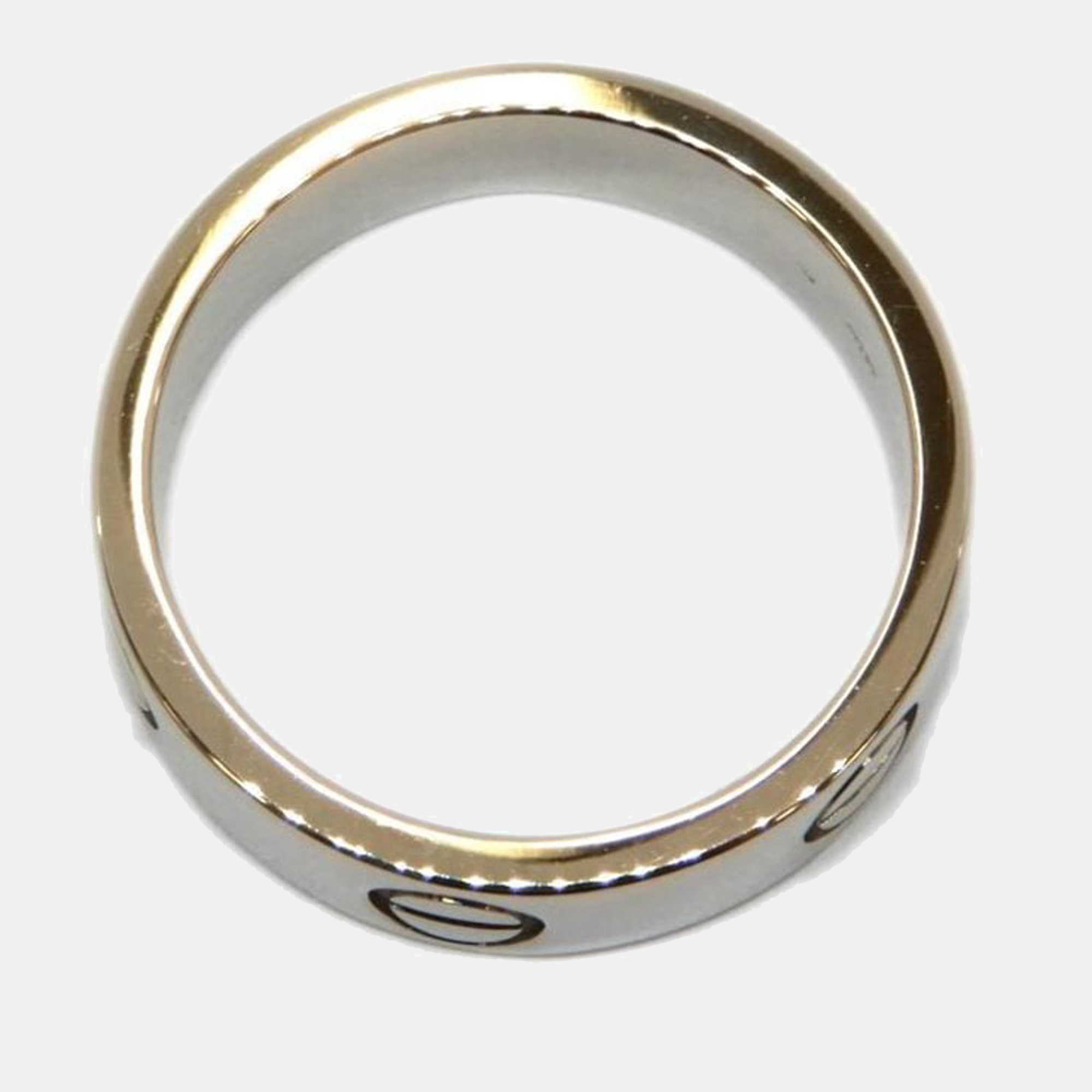 

Cartier Love 18K White Gold Ring EU 55