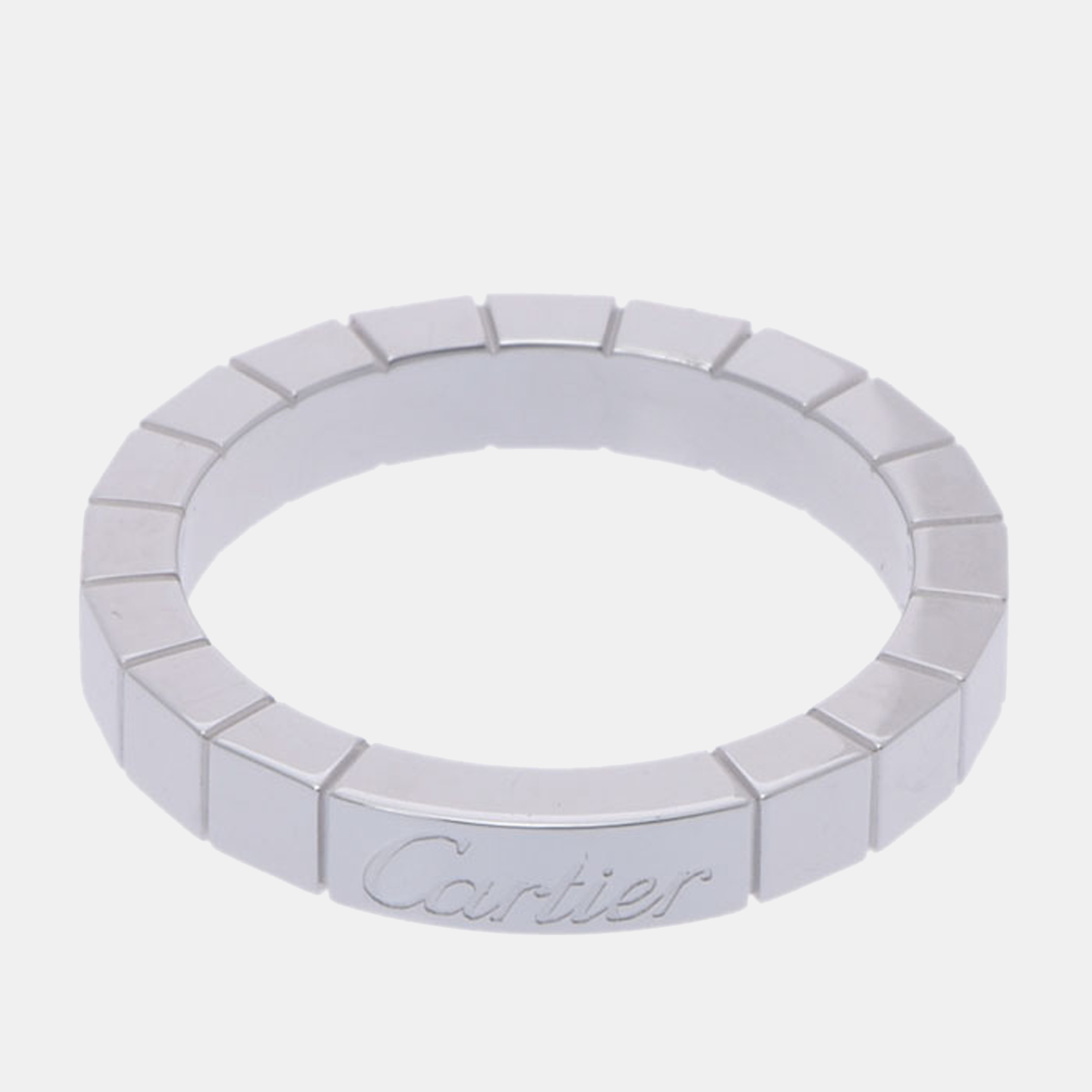 

Cartier Lanieres 18K White Gold Ring US 6