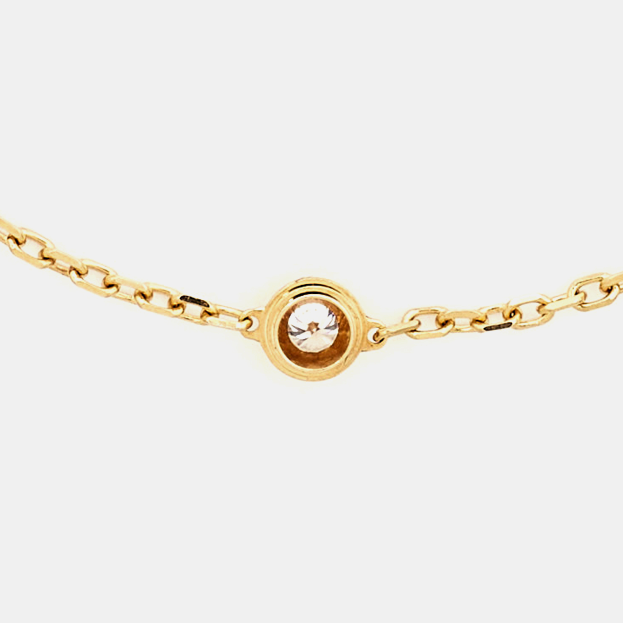 

Cartier D'Amour Diamond 18k Yellow Gold Small Model Bracelet