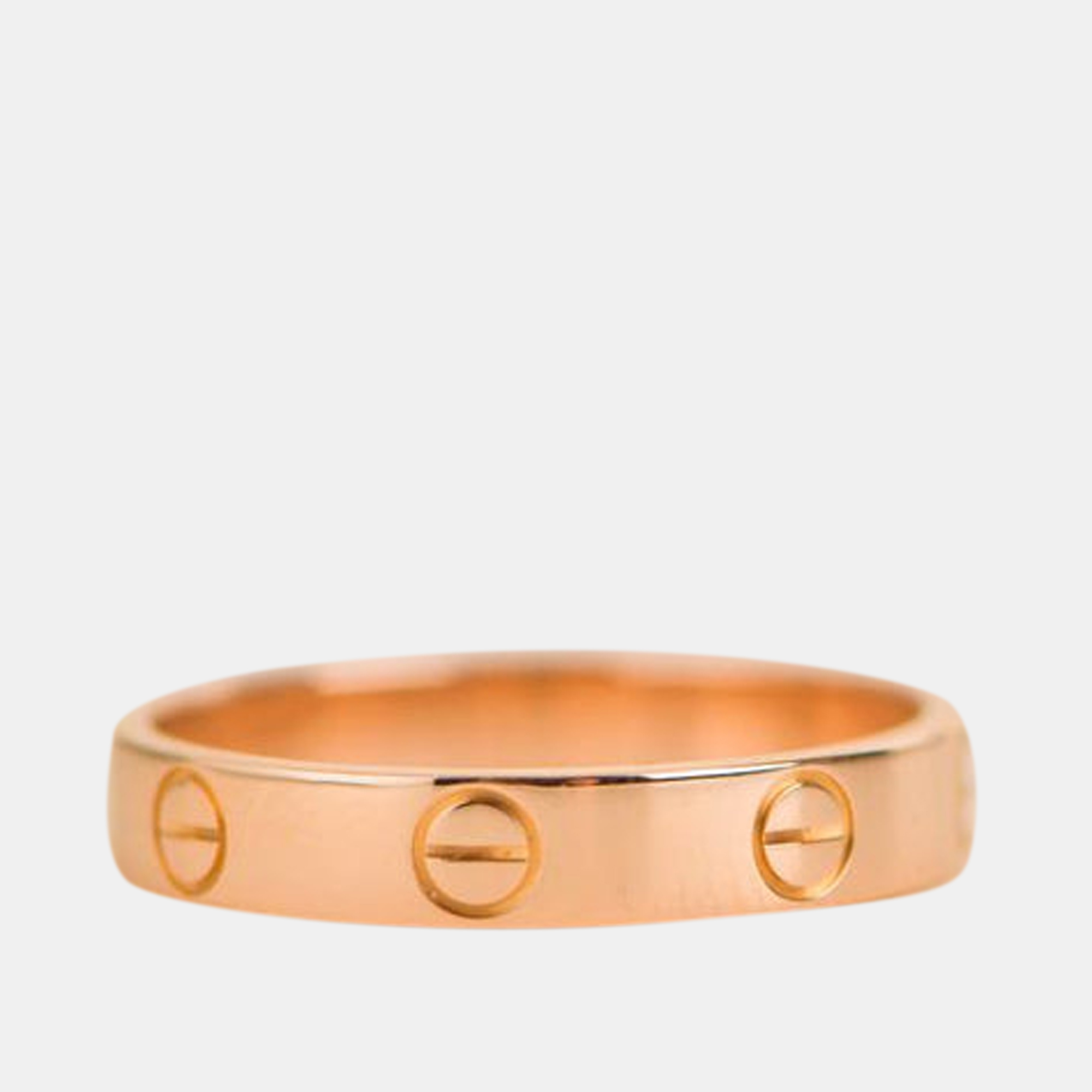

Cartier Love Wedding Ring Rose Gold Size