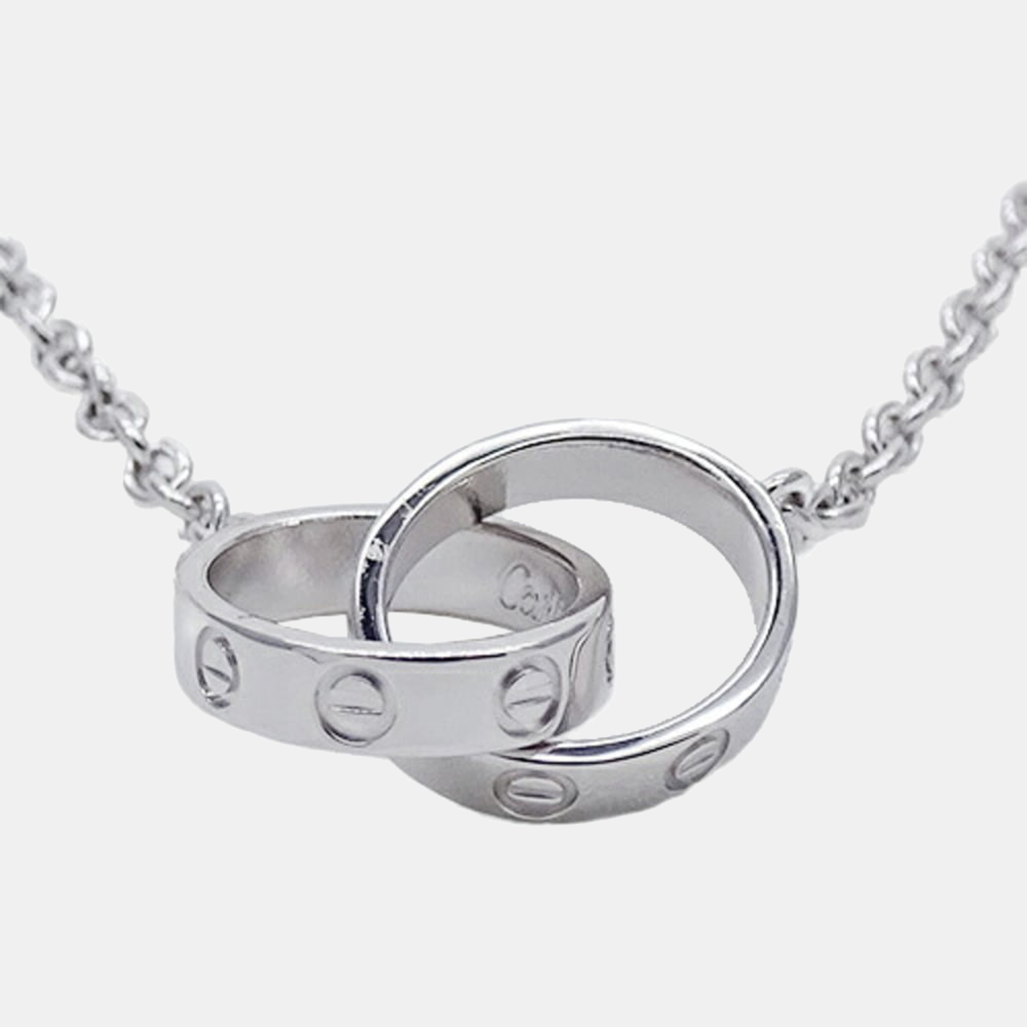 

Cartier Love 18K White Gold Necklace