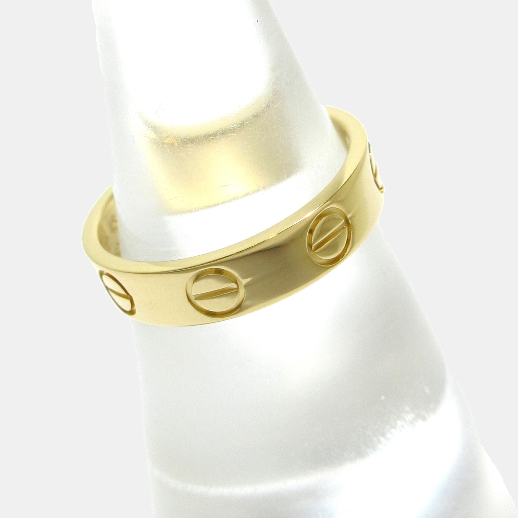 

Cartier Love 18K Yellow Gold Ring EU 45