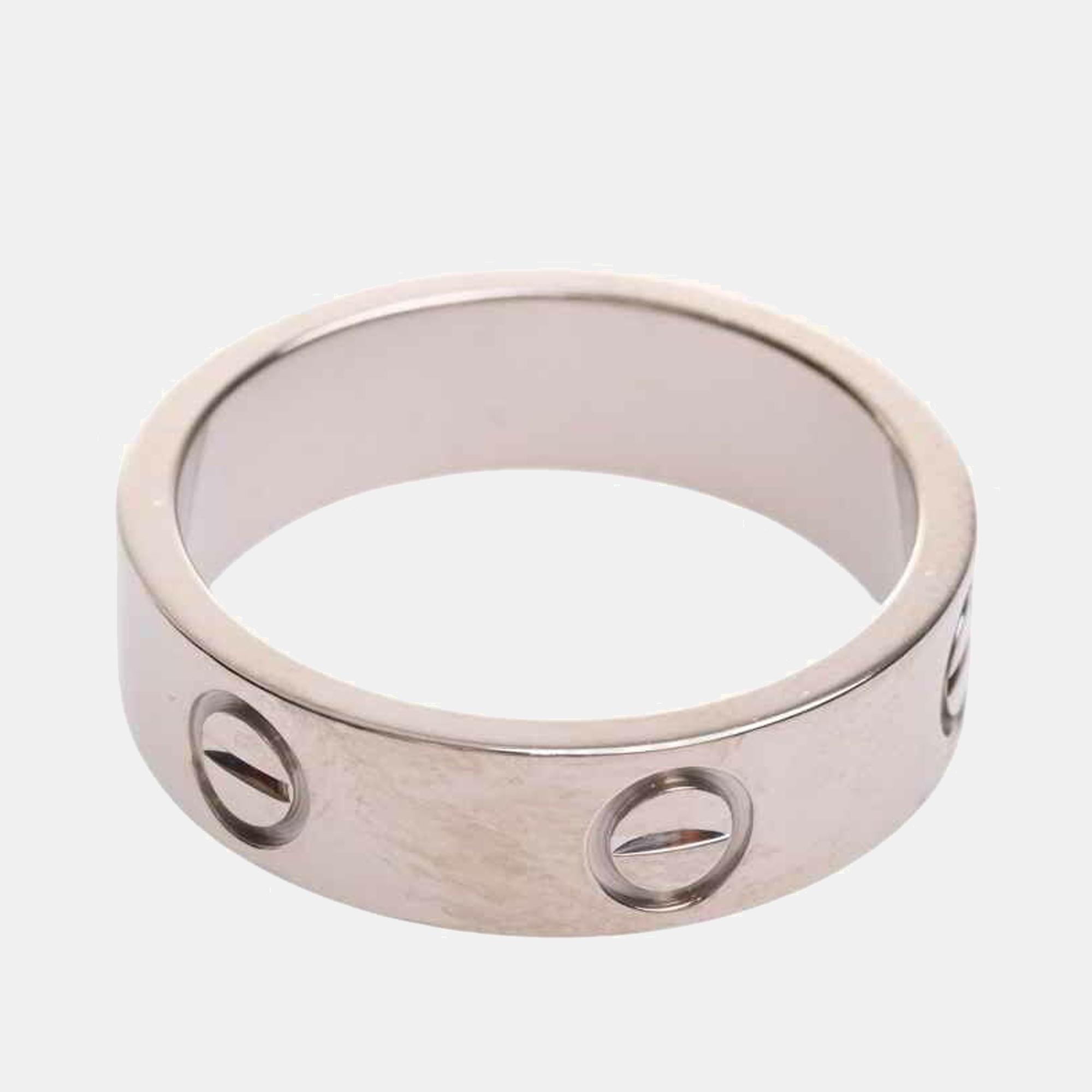 

Cartier Love 18K White Gold Ring EU