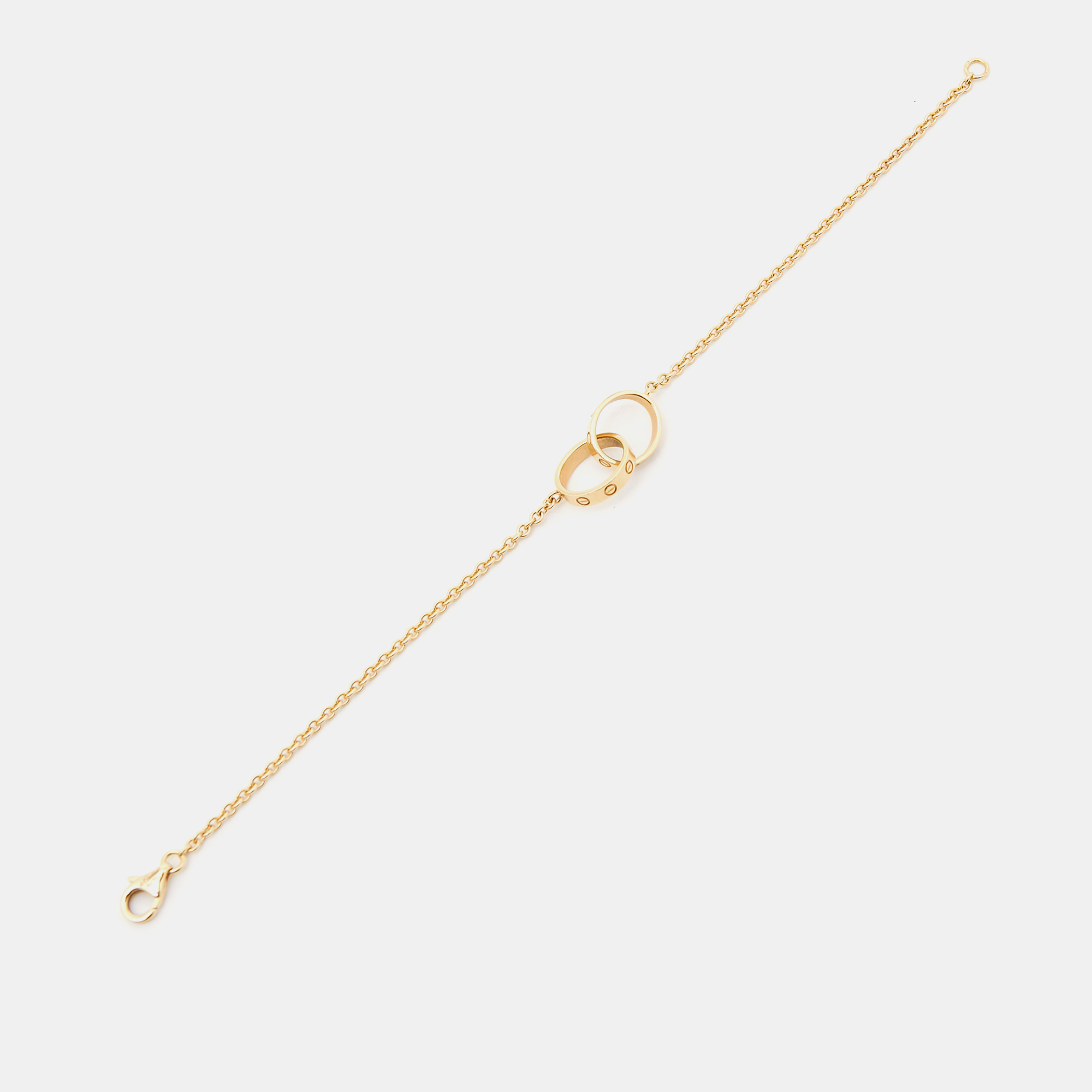 

Cartier Love Interlocking Loops 18k Yellow Gold Bracelet