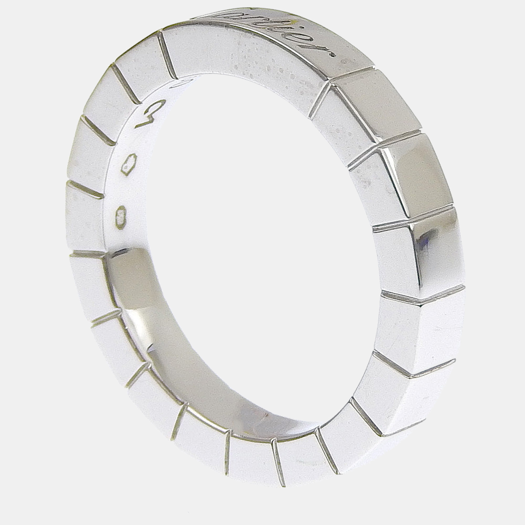 

Cartier Lanieres 18K White Gold Ring EU 47