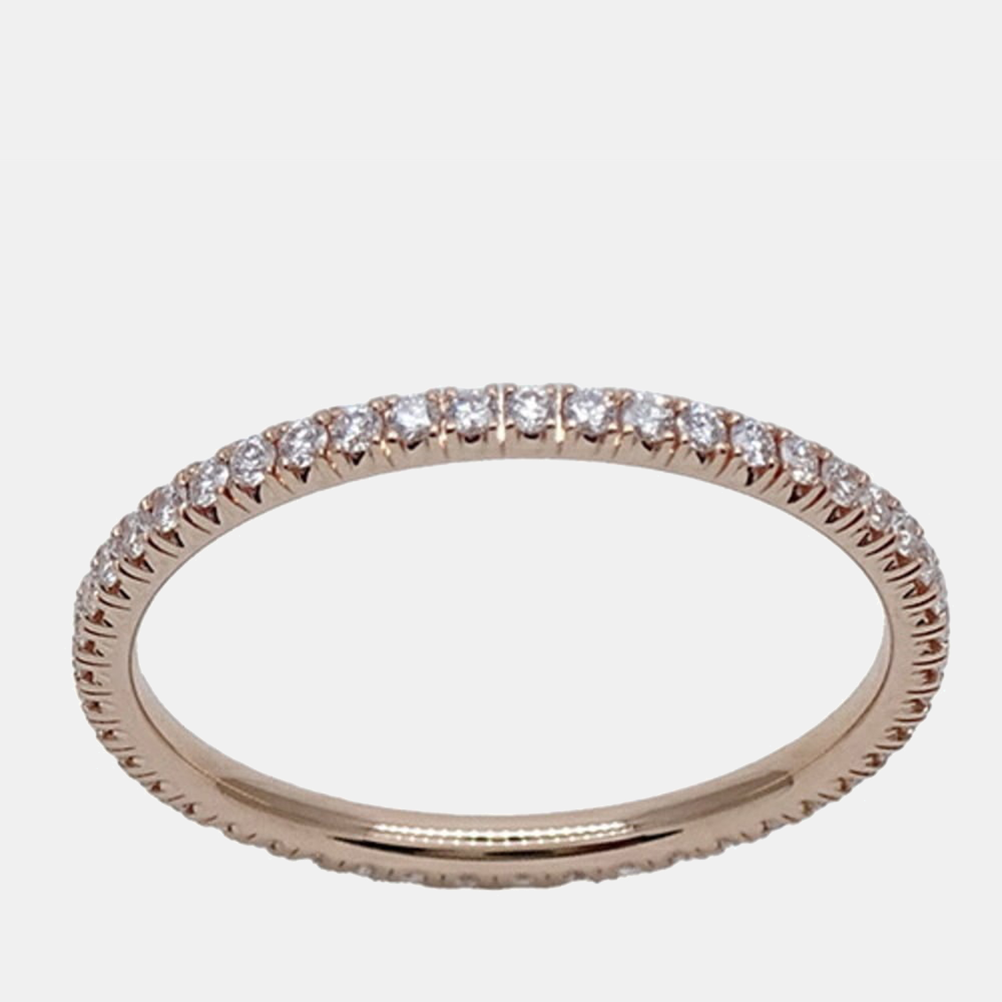 

Cartier Etincelle de Cartier 18K Rose Gold Diamond Ring EU 50