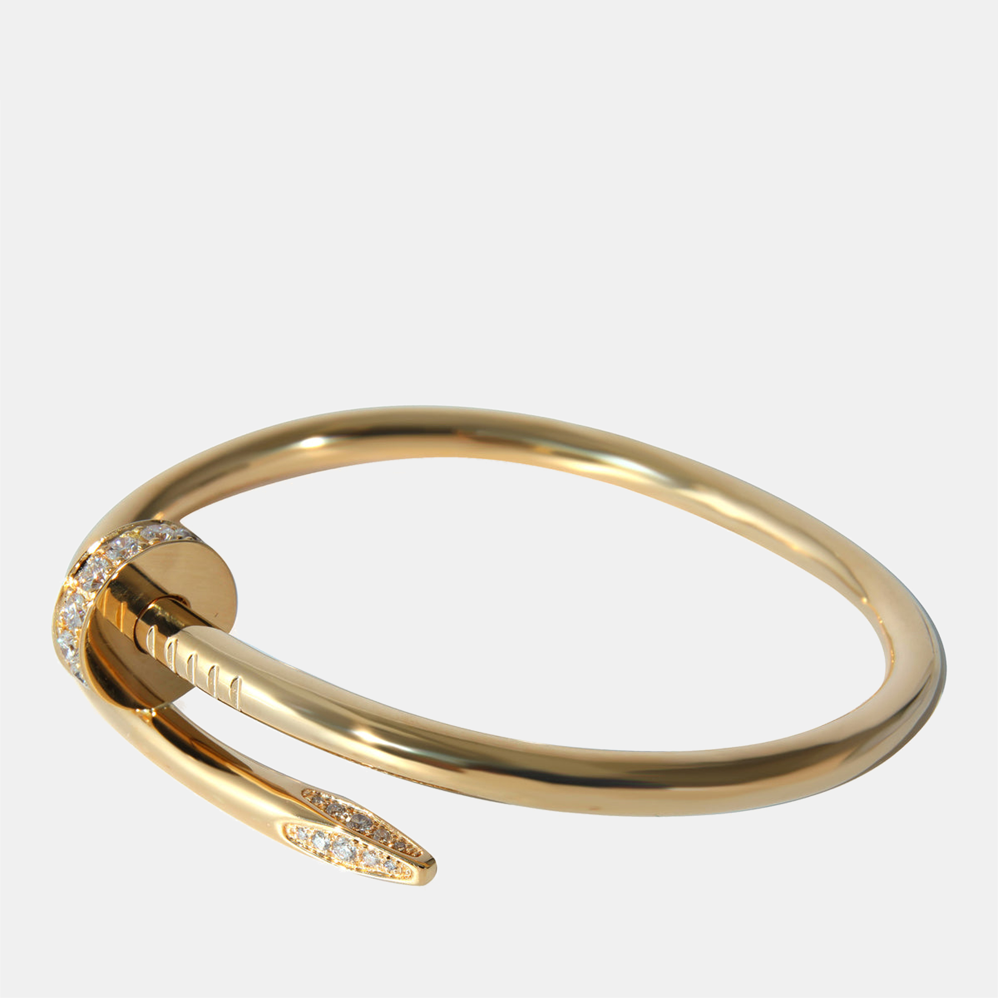 

Cartier Juste Un Clou Bracelet in 18k Yellow Gold 0.58 CTW