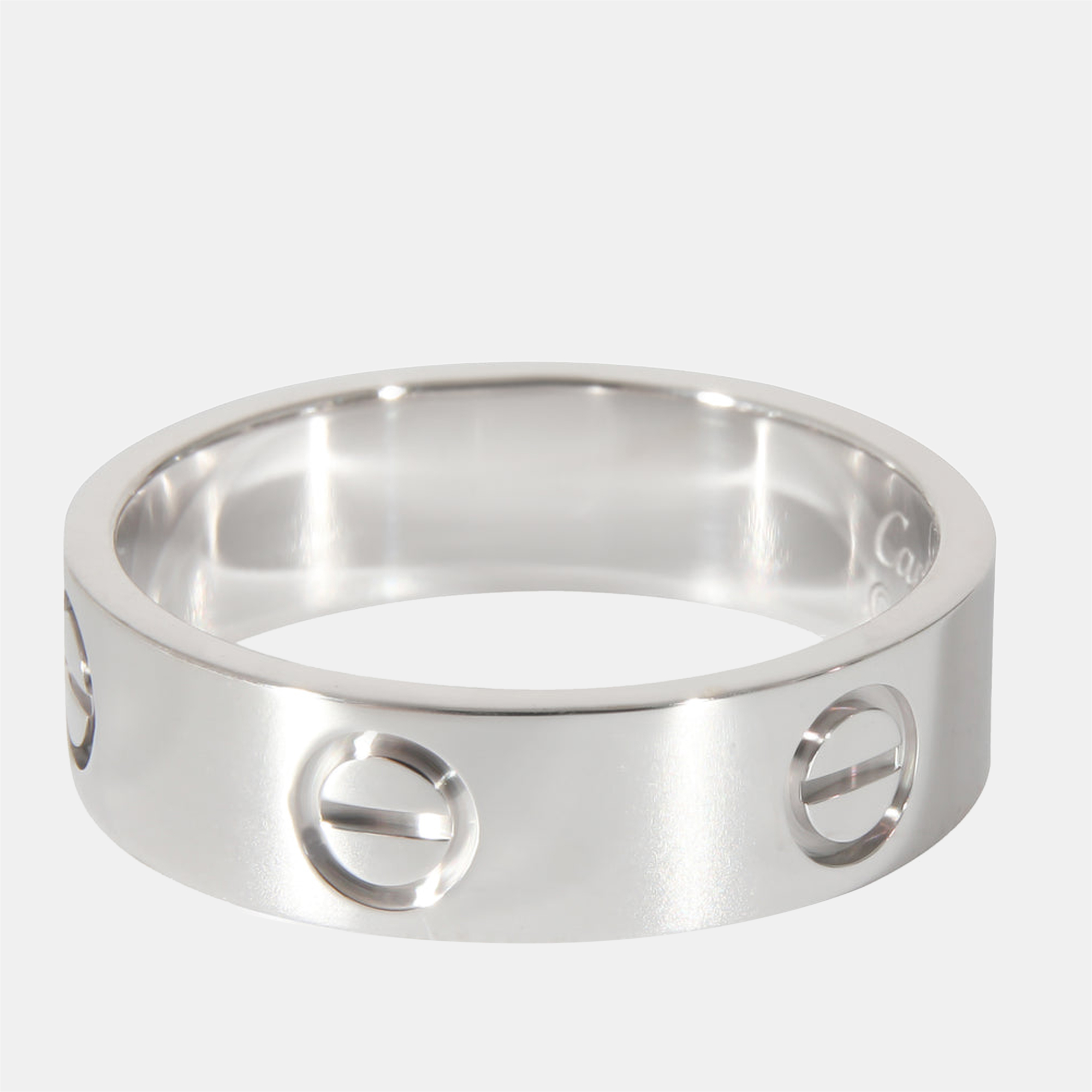 

Cartier Love Ring in 18k White Gold Ring EU 56
