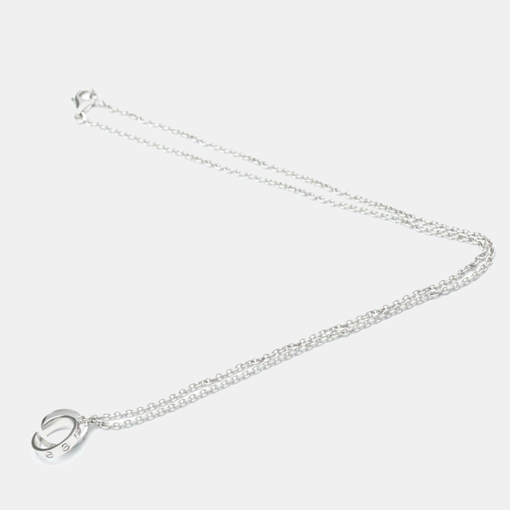 

Cartier Love 18K White Gold Necklace