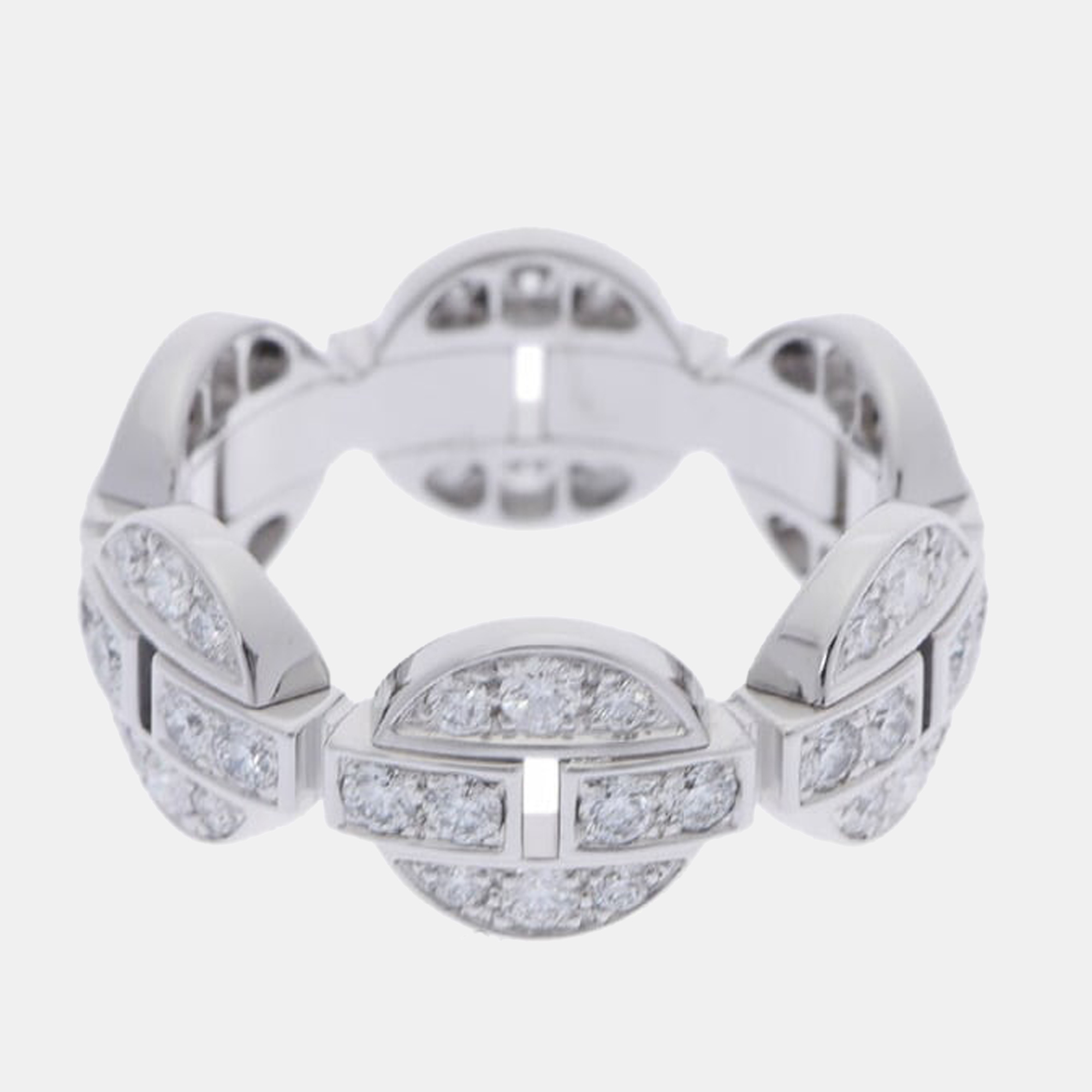 

Cartier Himalia 18K White Gold Diamond Ring EU 57