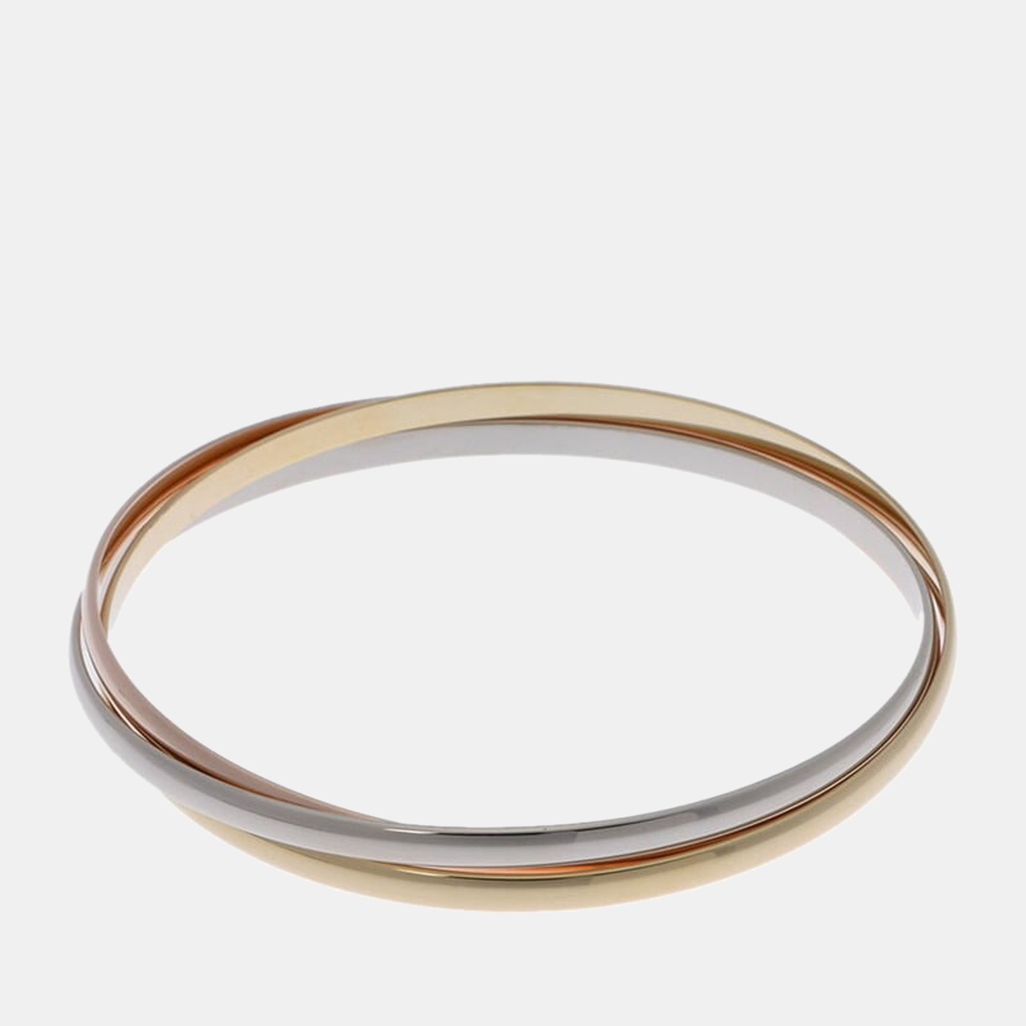 

Cartier Trinity 18K Yellow Rose and White Gold 20