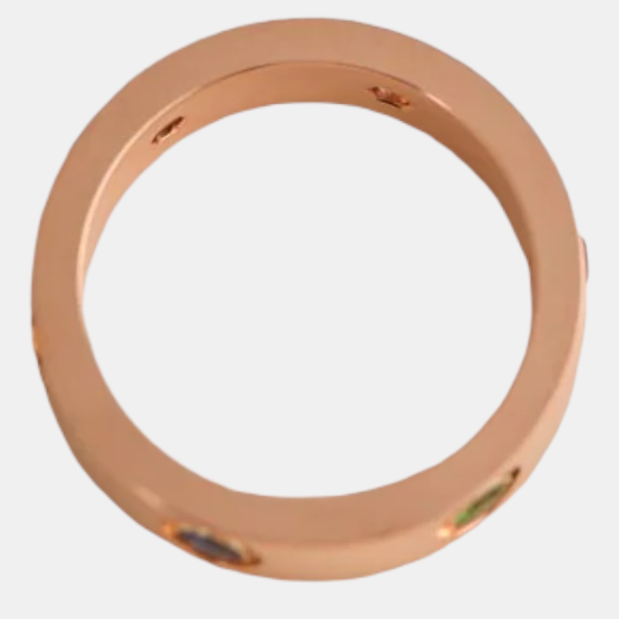 

Cartier Love Rainbow Rose Gold Ring Size