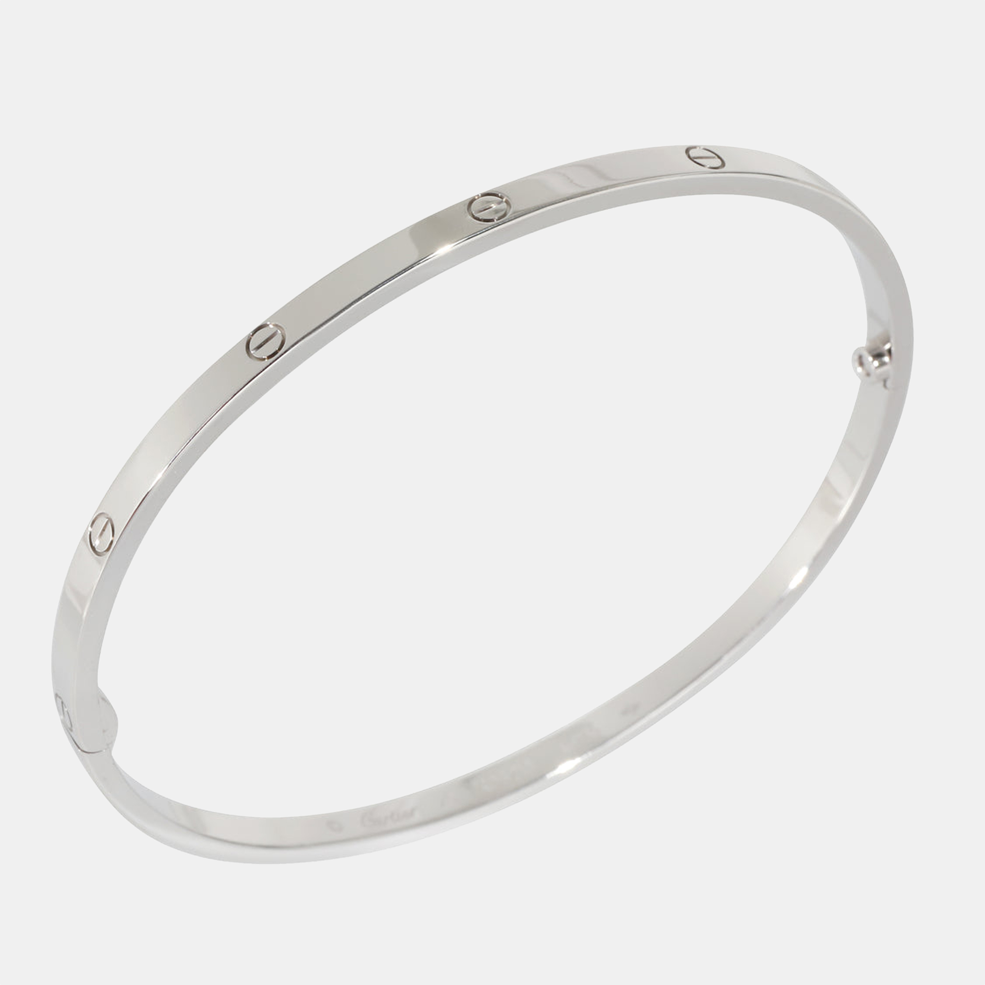 

Cartier Love Bracelet in 18k White Gold