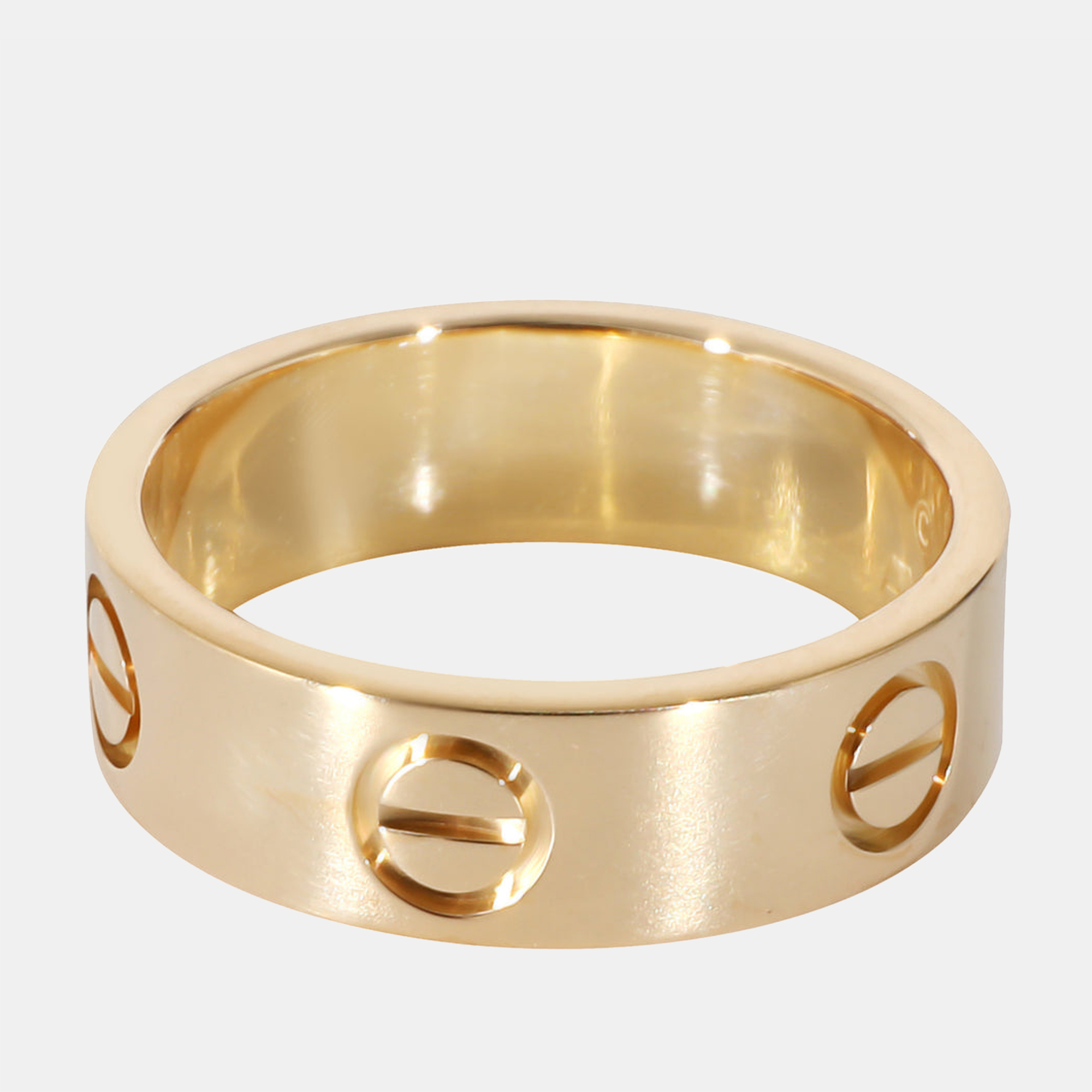 

Cartier Love Ring in 18k Yellow Gold Ring EU 51