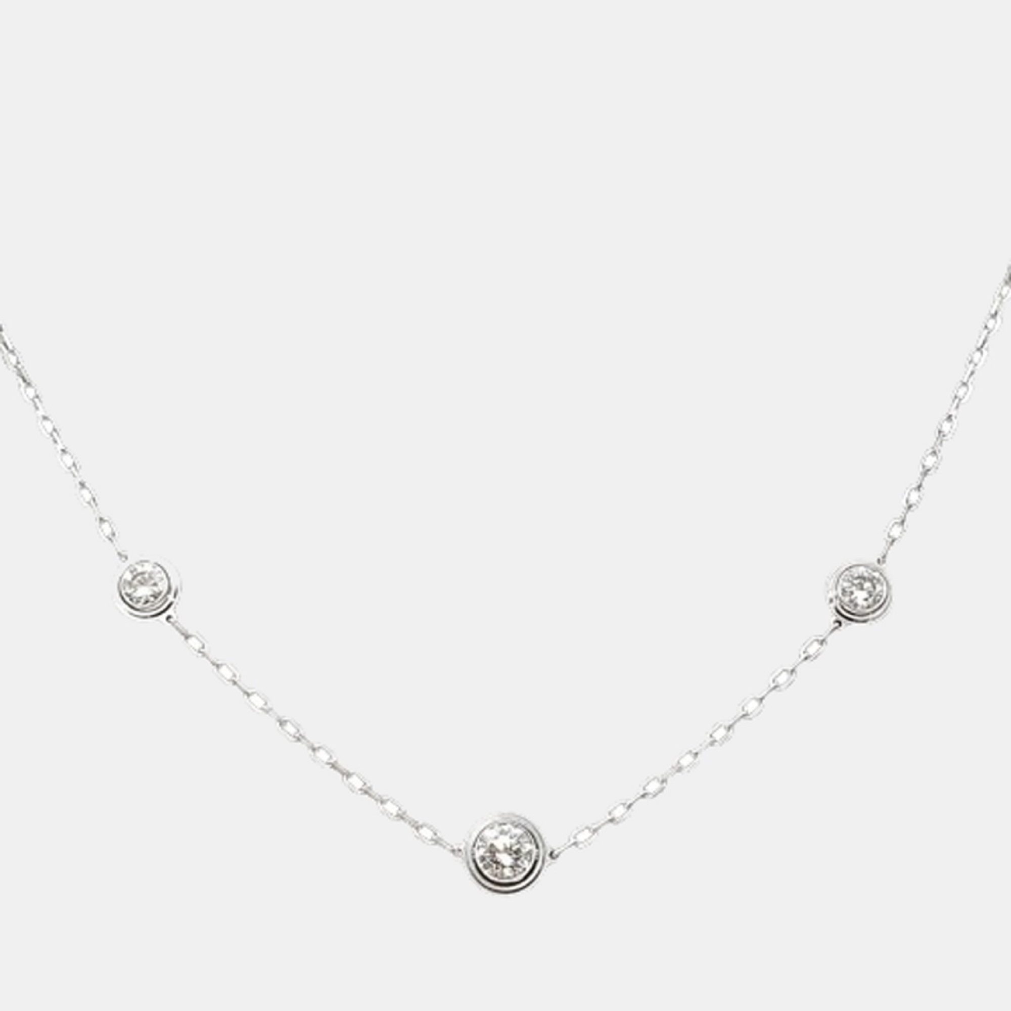 Pre-Owned Cartier Love Necklace - 18k White Gold –