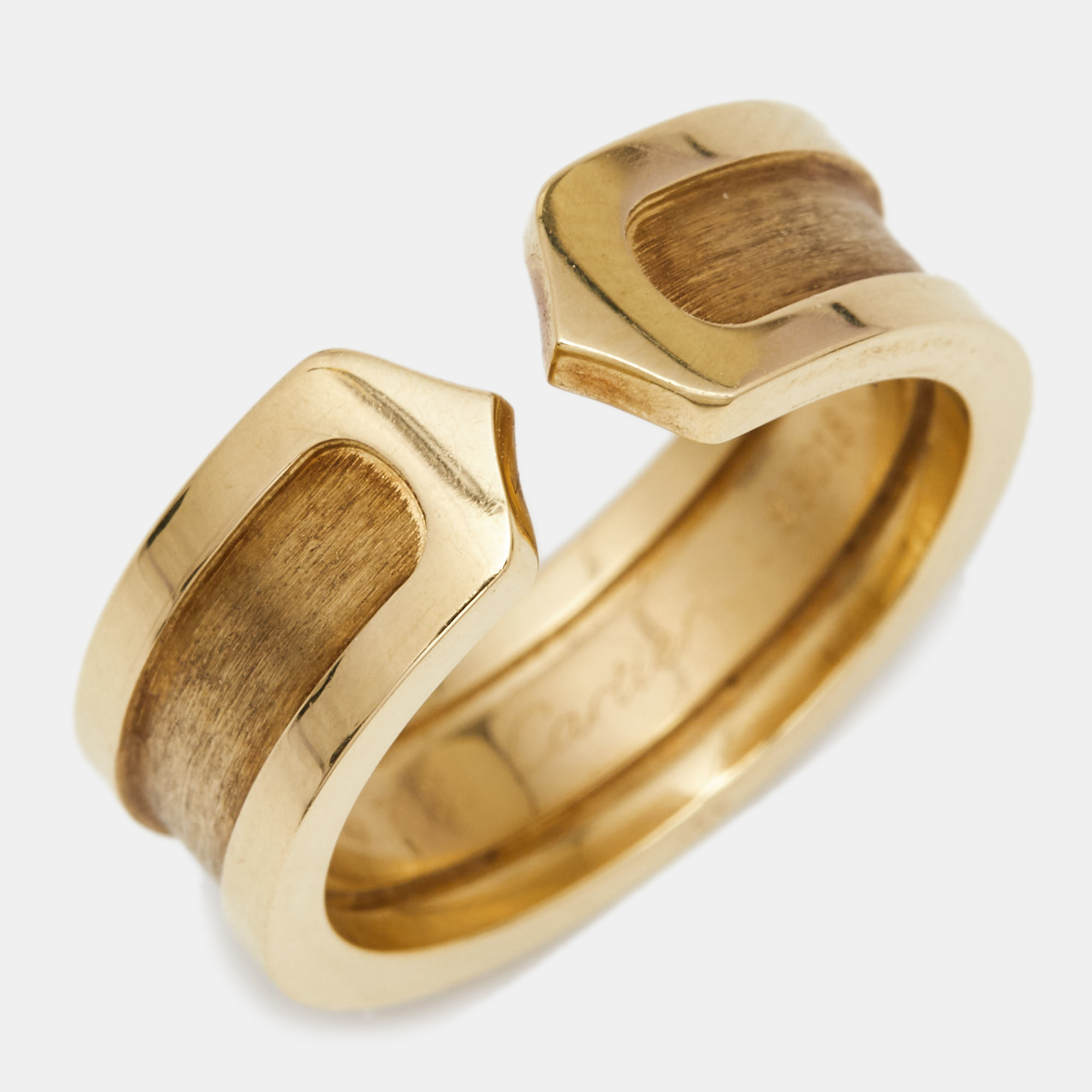 

Cartier C De Cartier 18k Yellow Gold Ring Size