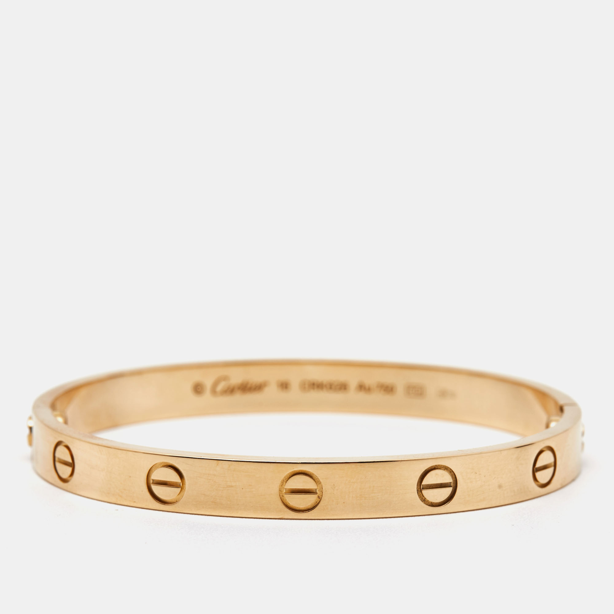 

Cartier Love 18k Yellow Gold Bracelet 16