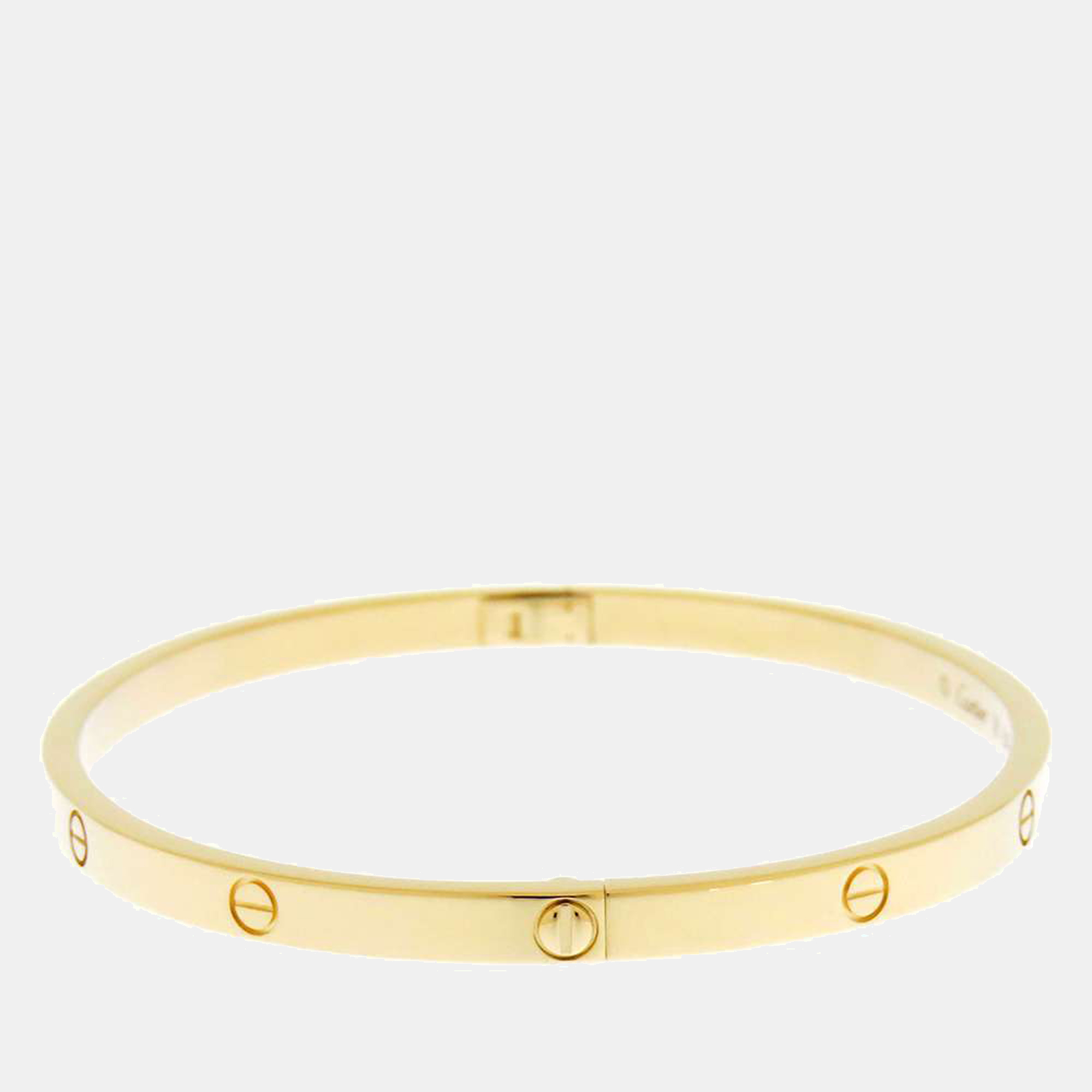 

Cartier Love 18K Yellow Gold Bracelet 18