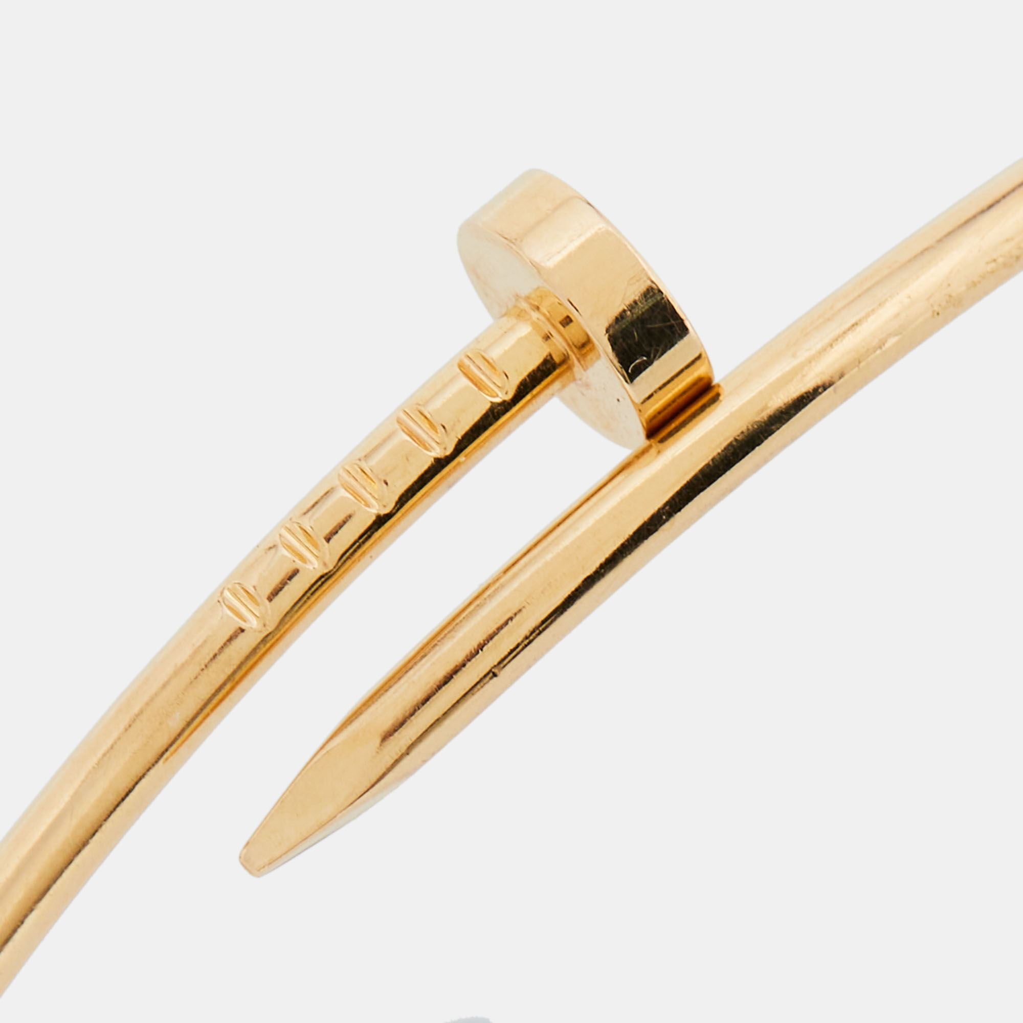 

Cartier Juste Un Clou 18k Yellow Gold Small Model Bracelet 17
