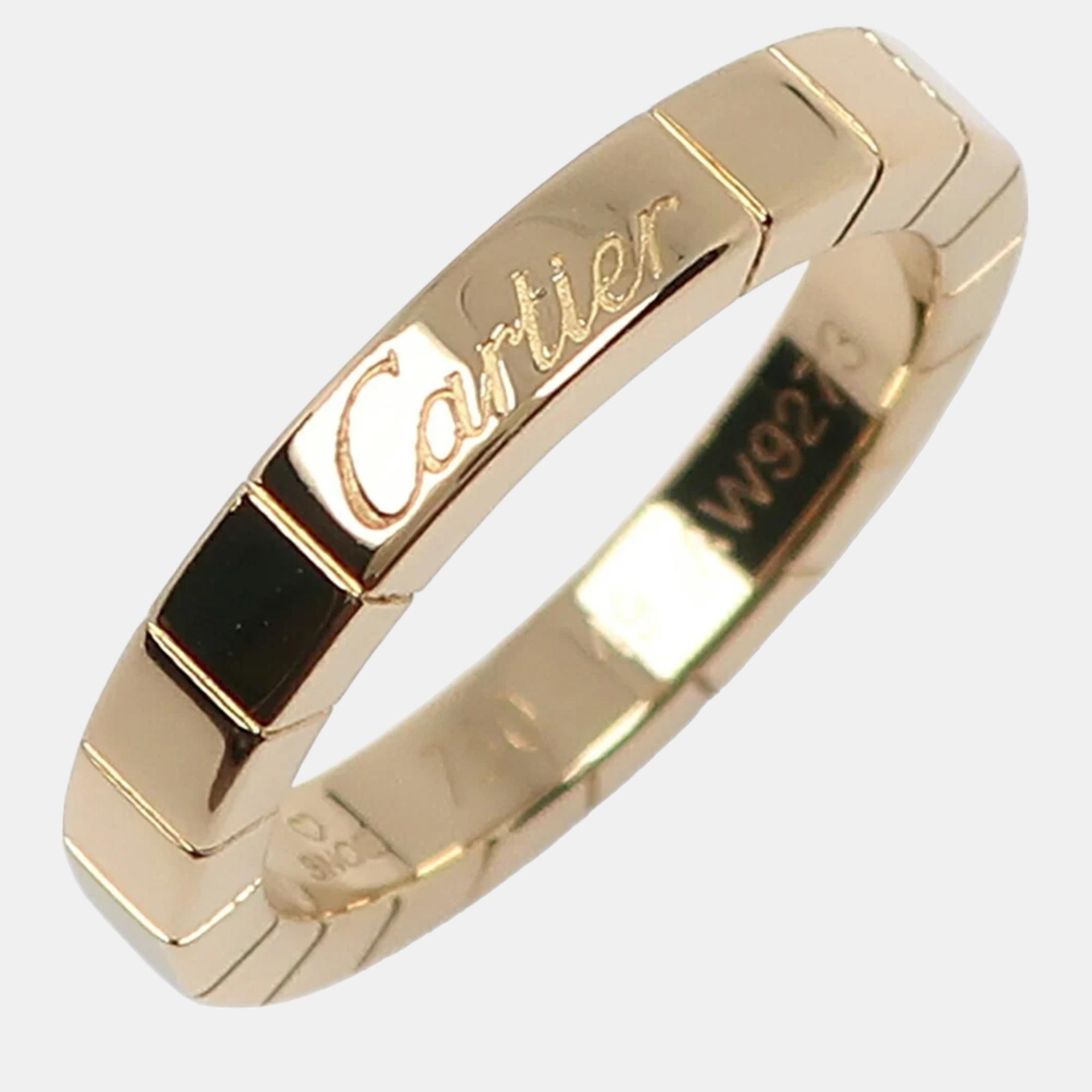 

Cartier Lanieres 18K Yellow Gold Ring EU 49