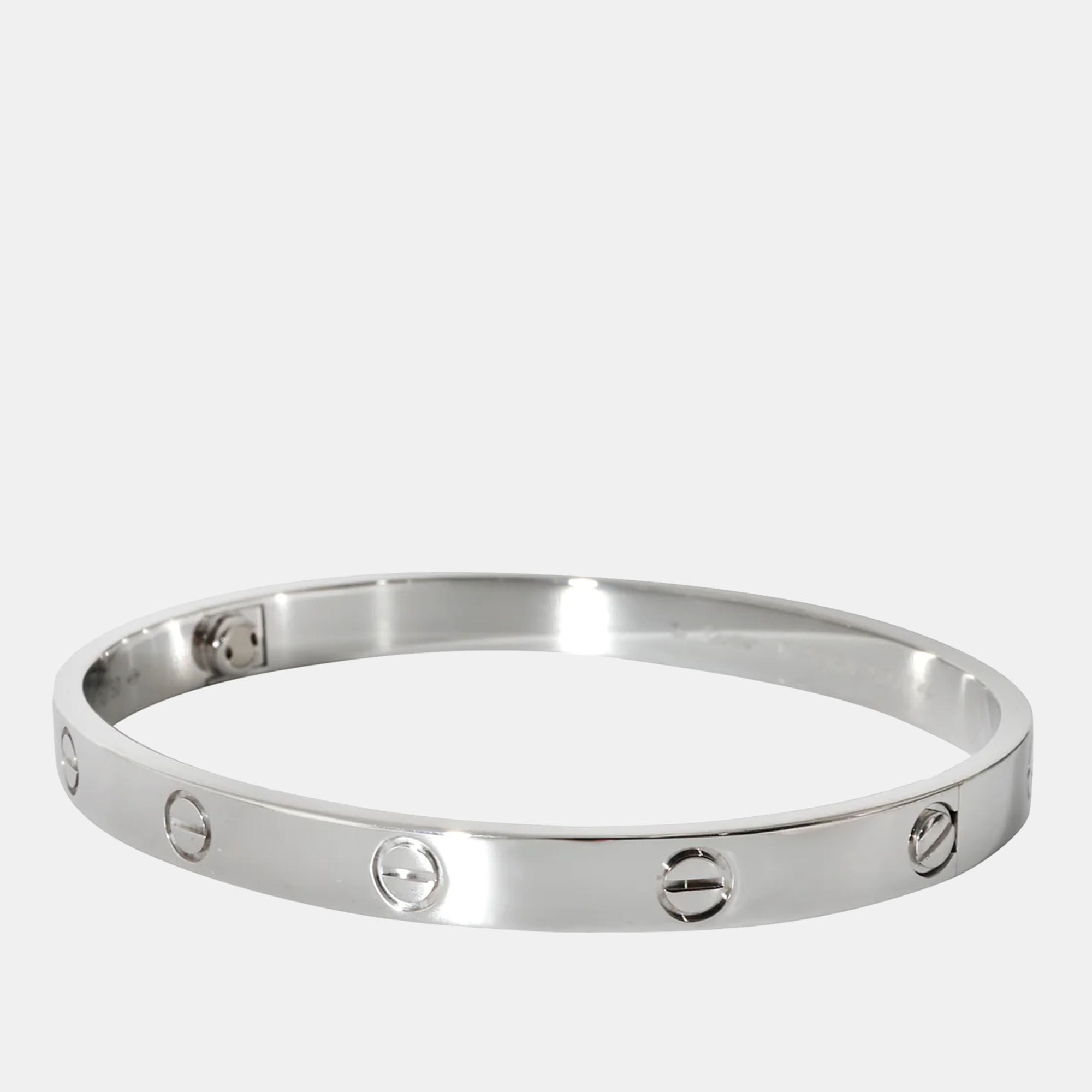 

Cartier Love Bracelet in 18k White Gold 19
