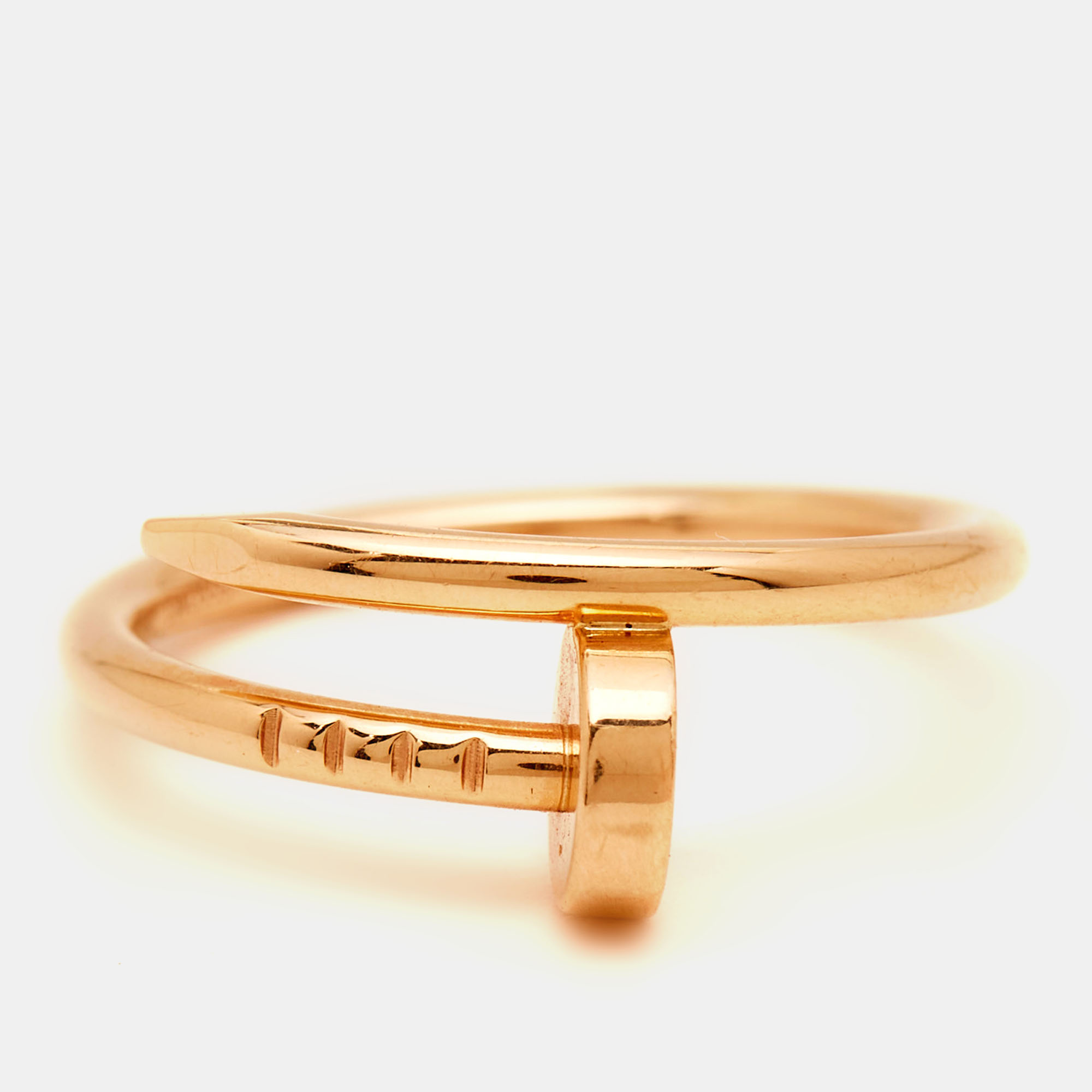 

Cartier Juste Un Clou 18k Rose Gold Small Model Ring Size